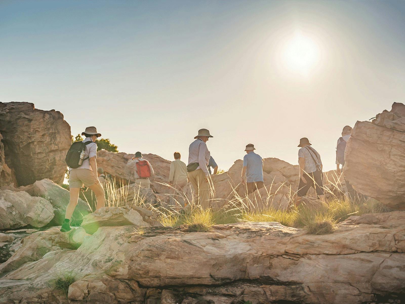 Guests Exploring Bigge Island