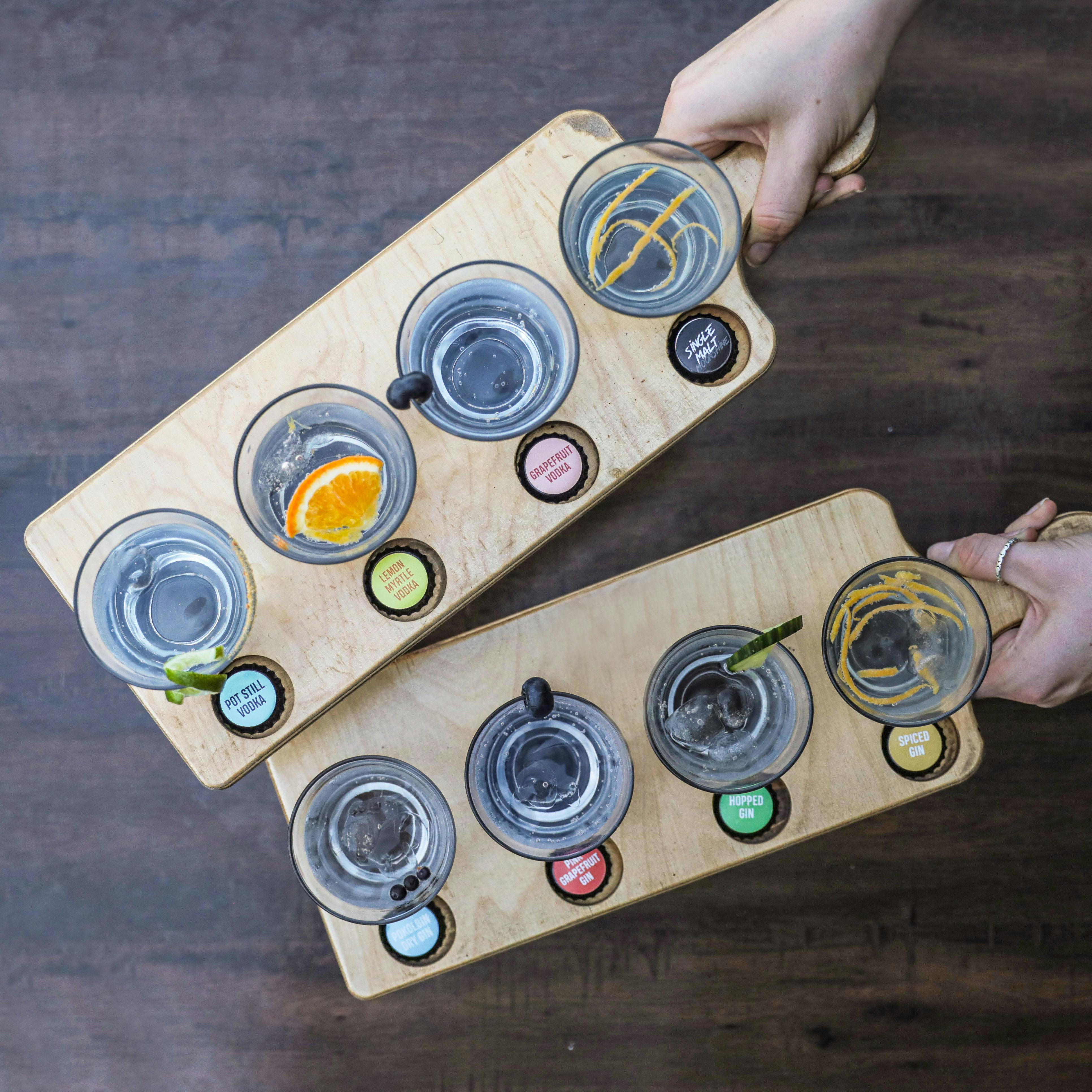 Hope Distillery Spirit Paddles