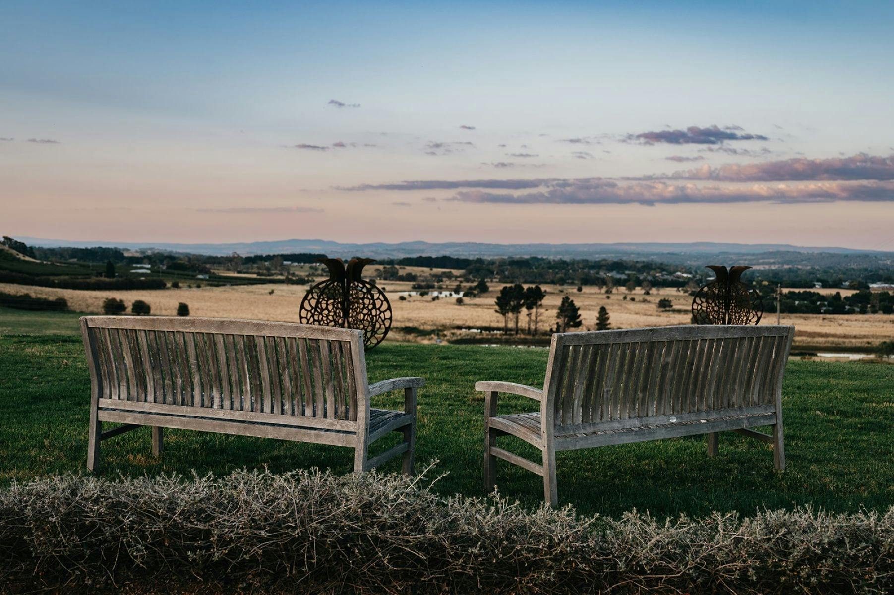 在 Toad Hall 欣賞新南威爾斯州奧蘭治的日落美景