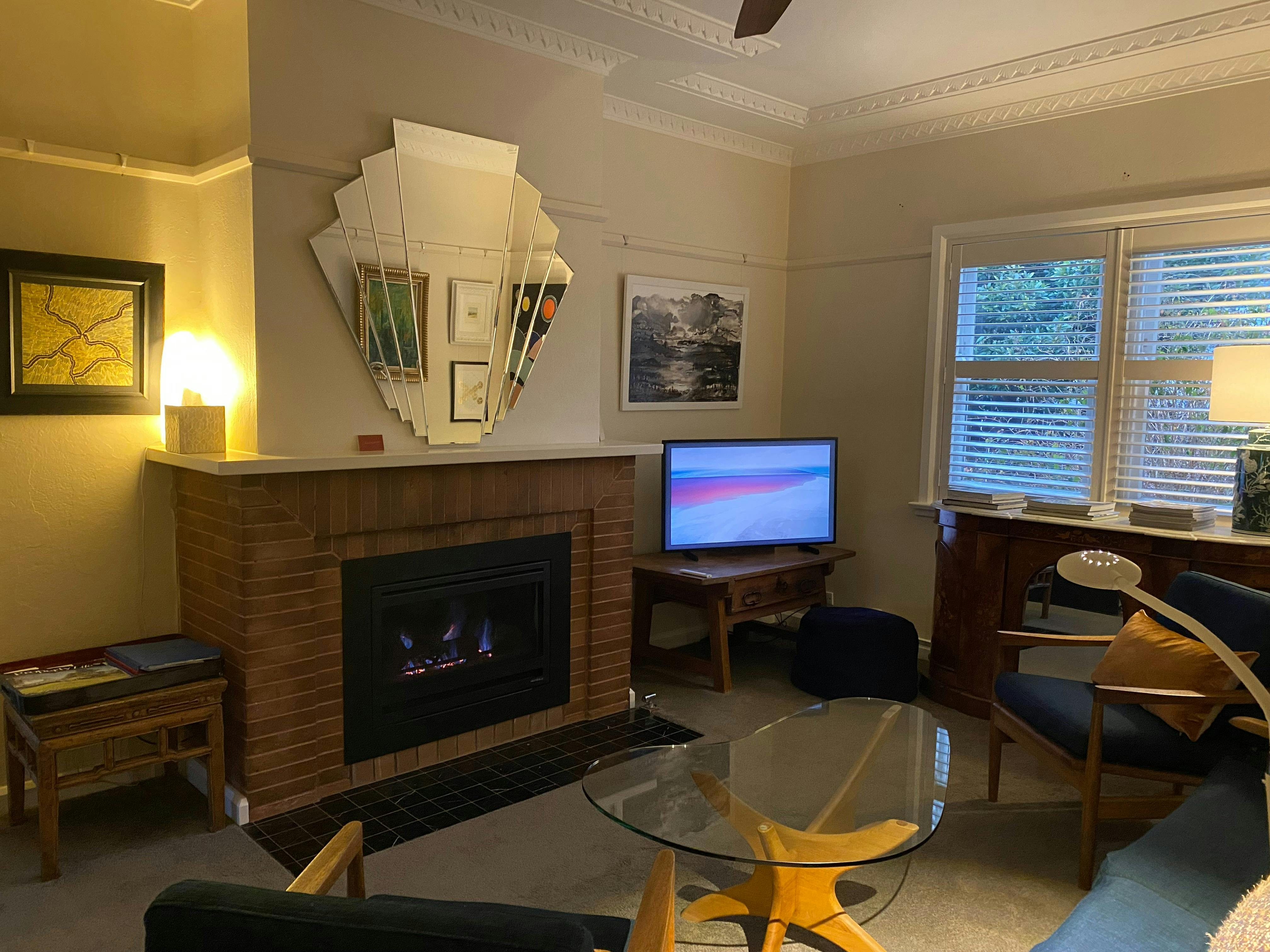 Living room at No 29