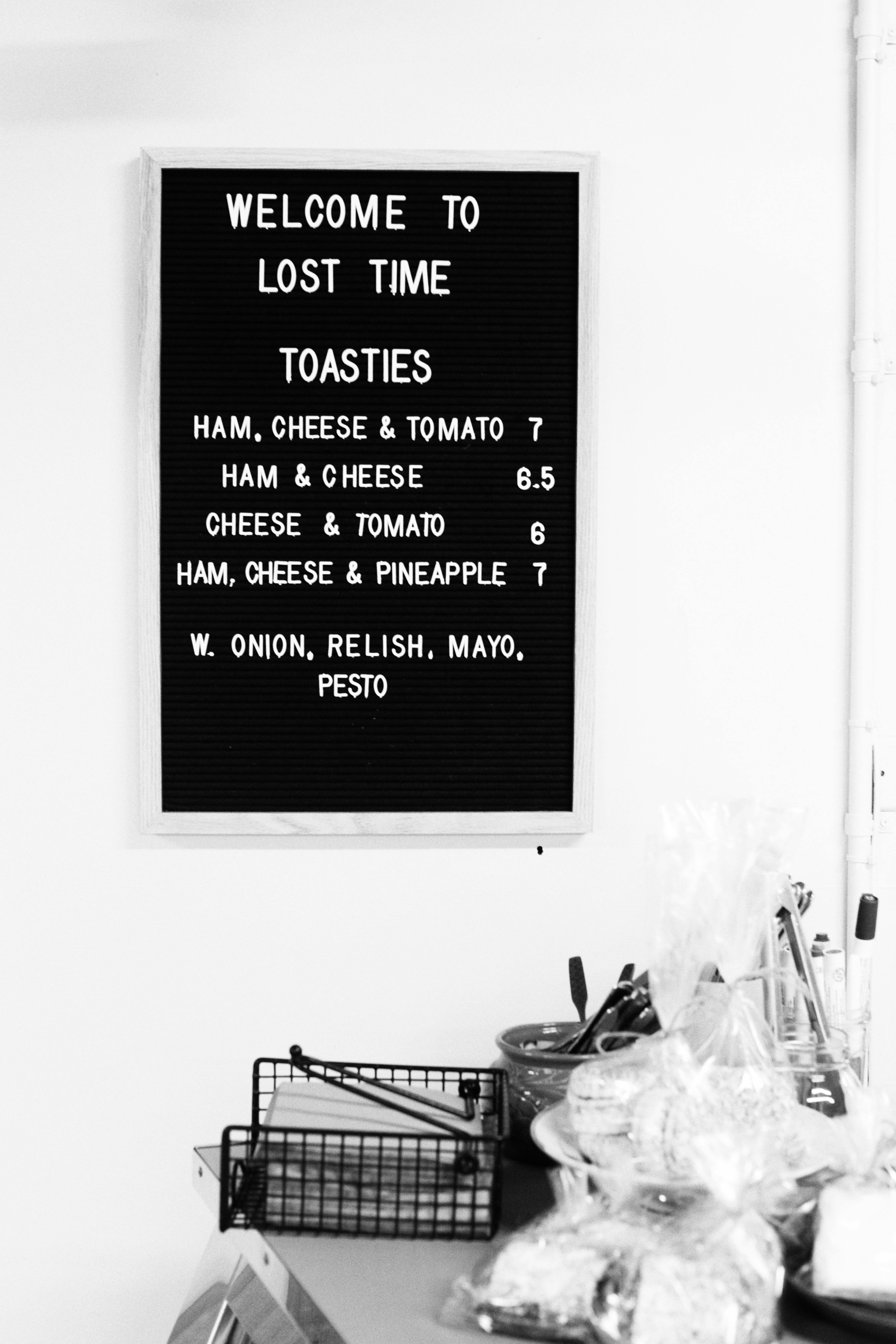 Behind every great coffee shop is the great classic toastie, simple but delicious.