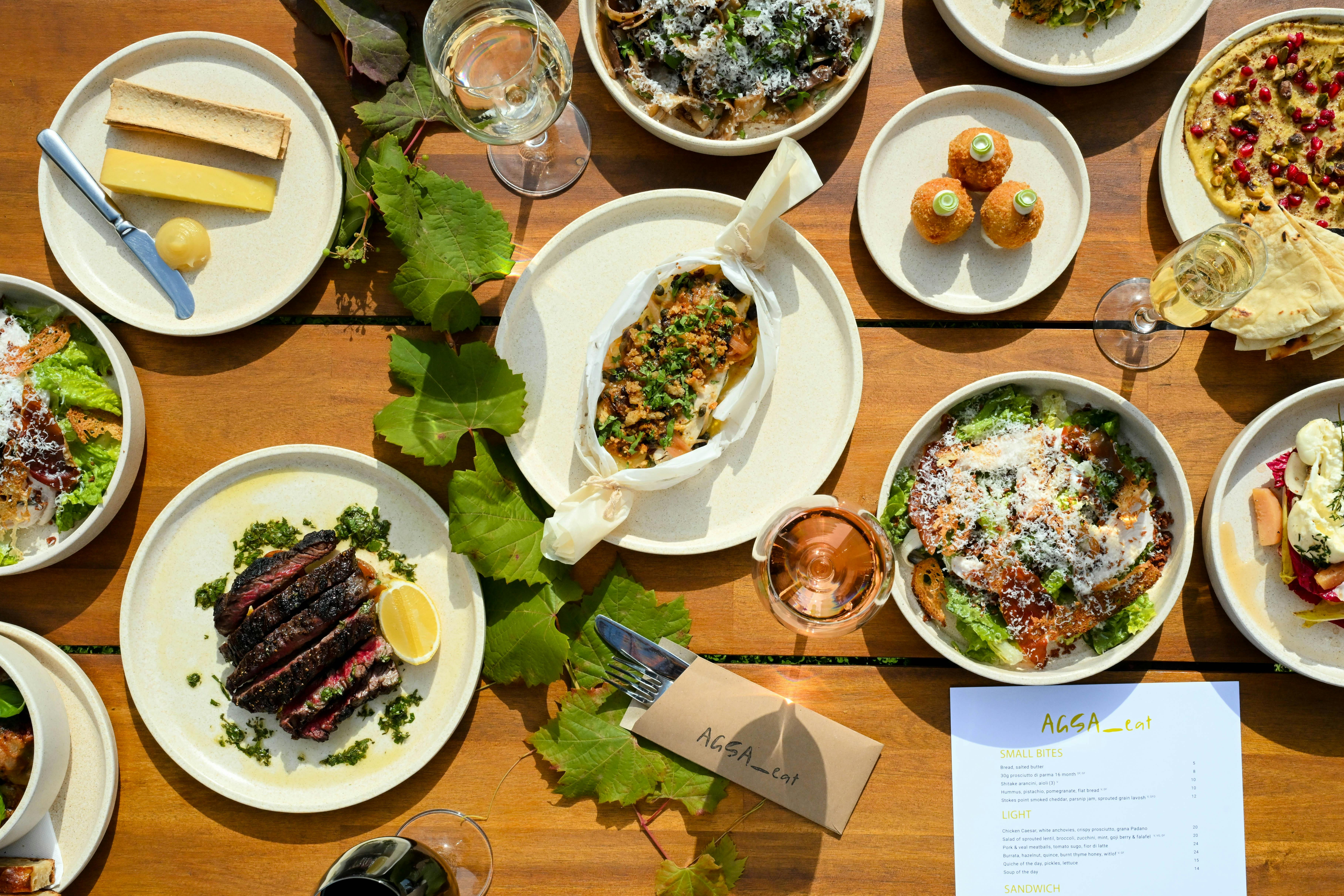 Beautiful simple food with great produce