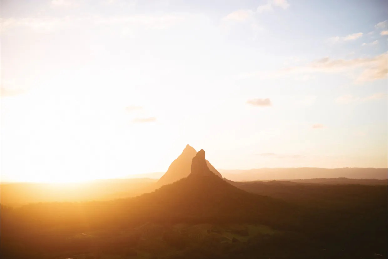 Mount Ngungun summit walking track, Glass House Mountains National Park