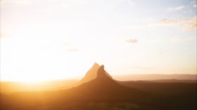Views of peaks from Mount Ngungun summit