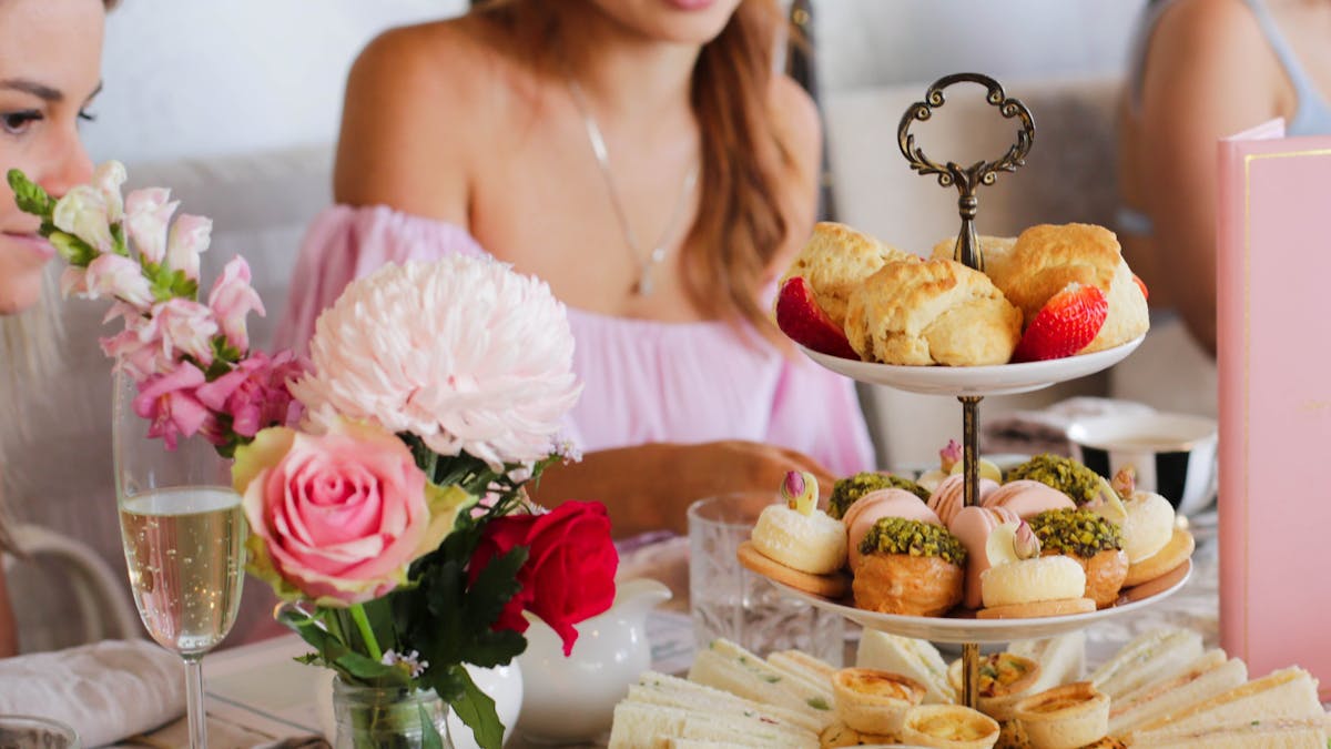 high tea baby shower at aimee provence on the sunshine coast