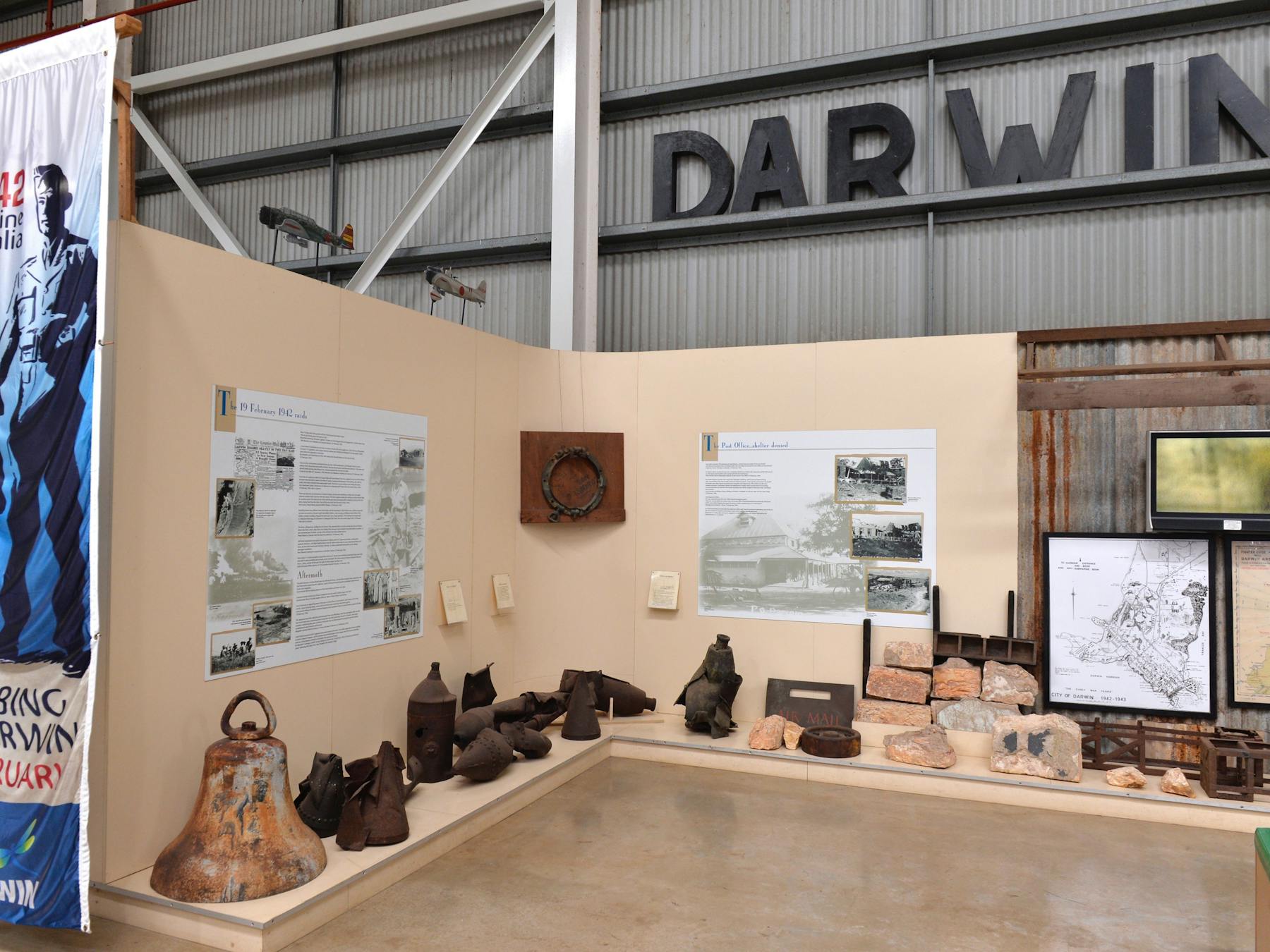 Darwin History Display