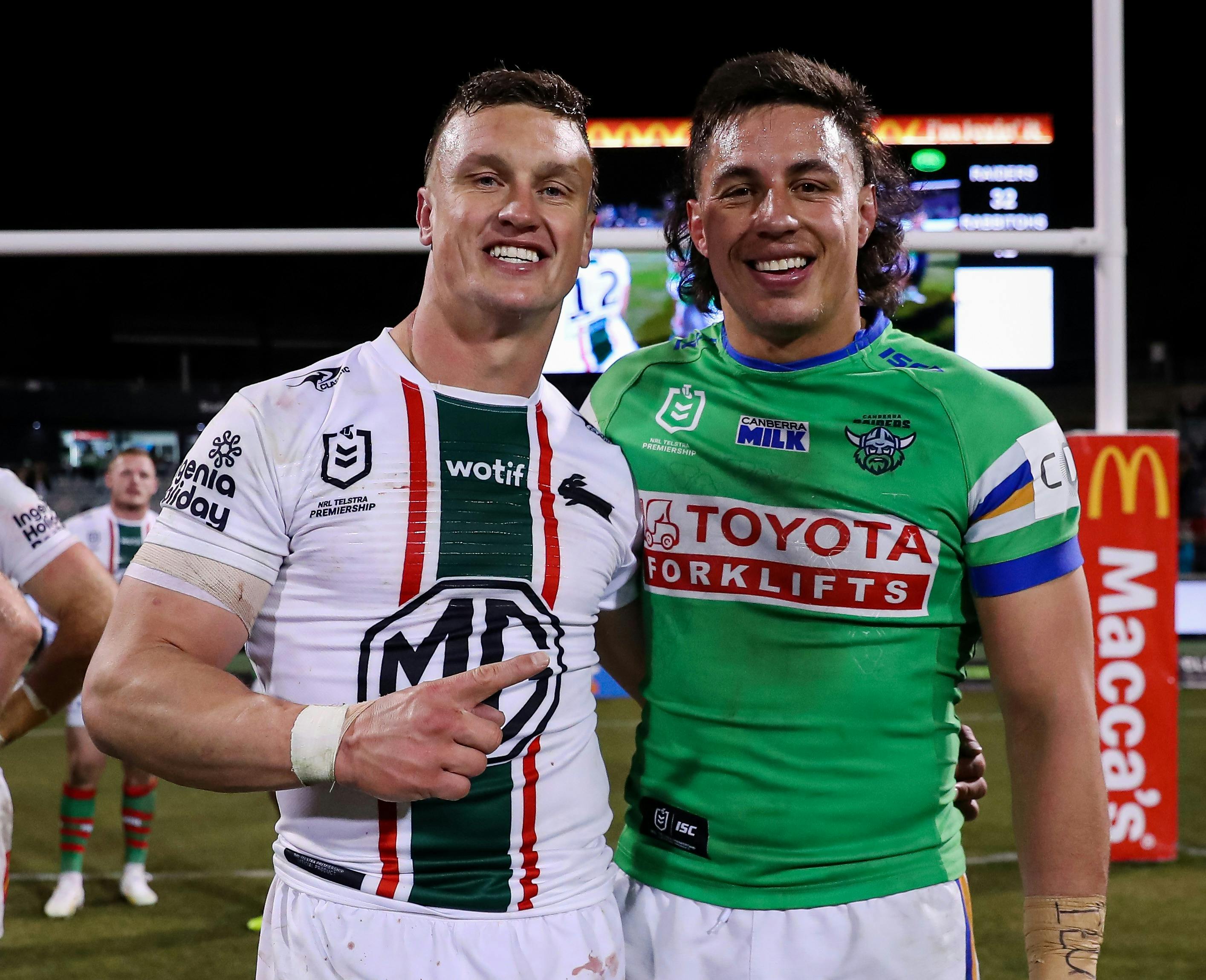 Raiders v Rabbitohs - NRL Round 14