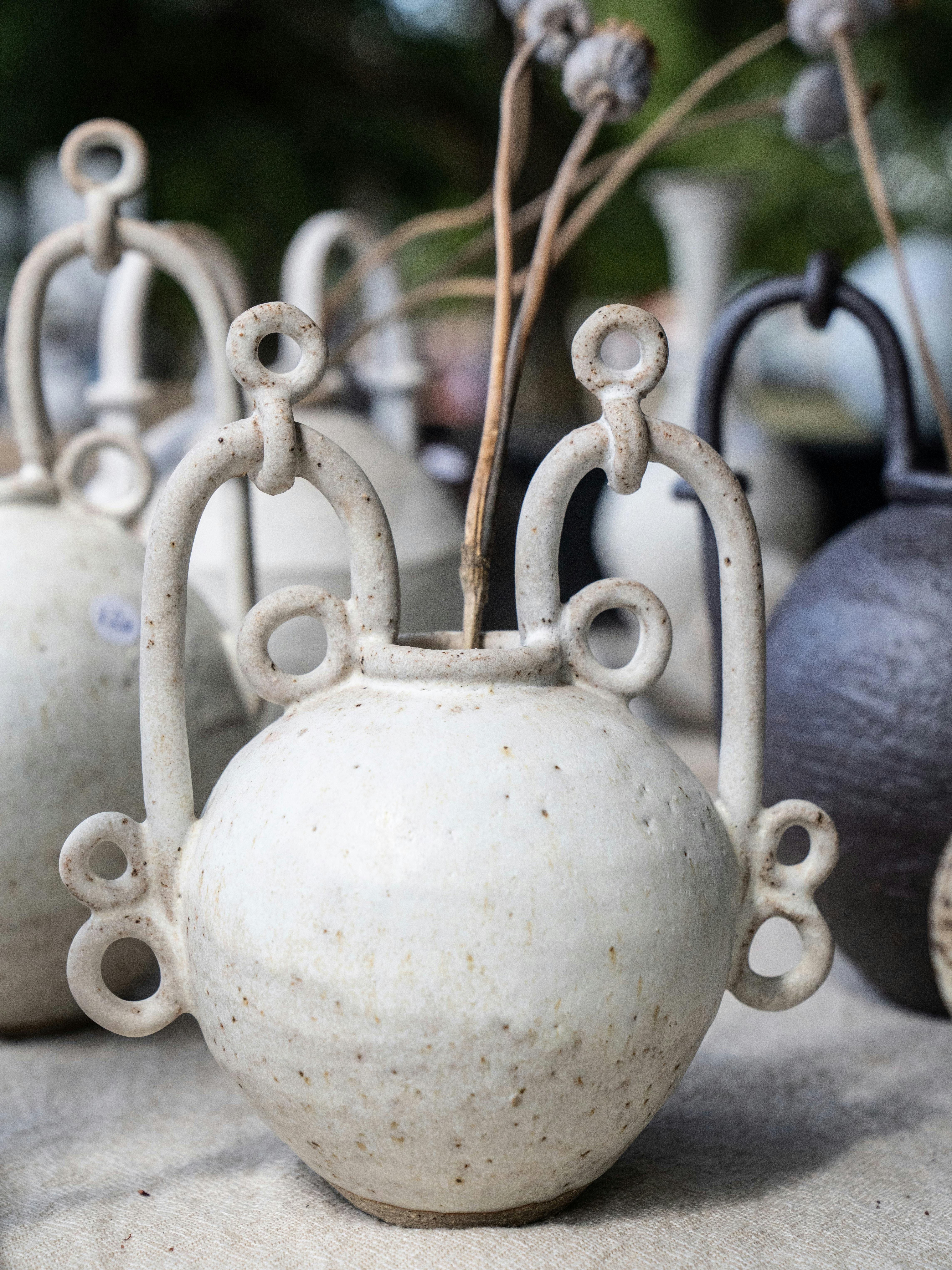 Mansfield Pottery Festival where potters sell direct to the public. Saturday Labour Day weekend