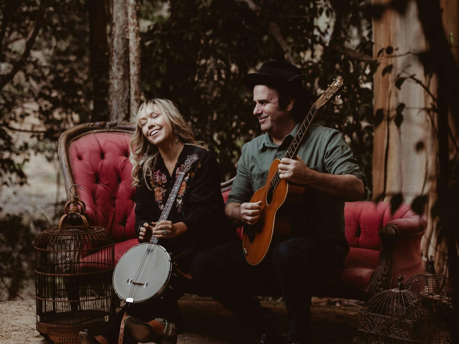 Felicity Urquhart and Josh Cunningham