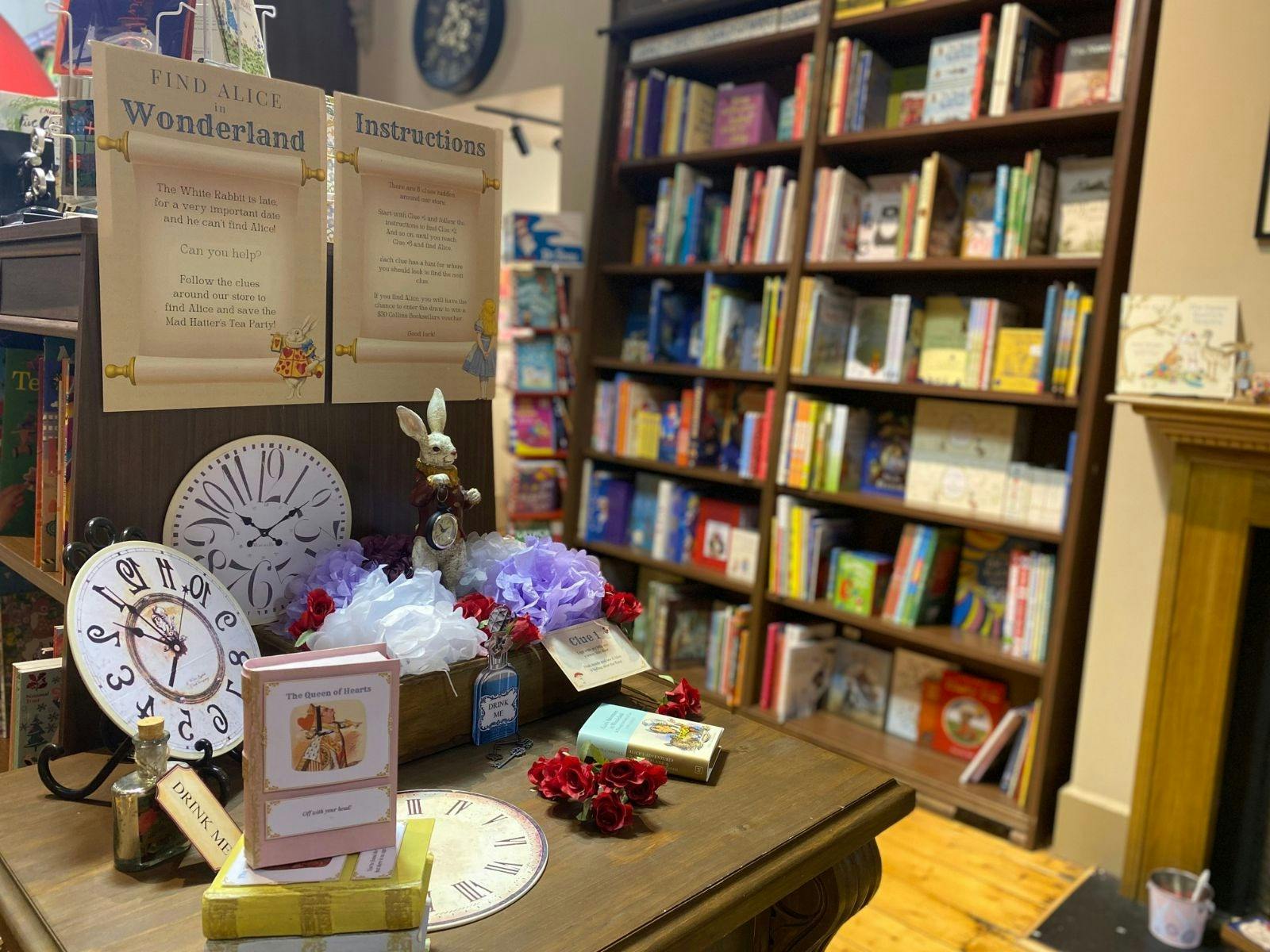 Alice in Wonderland Treasure Hunt