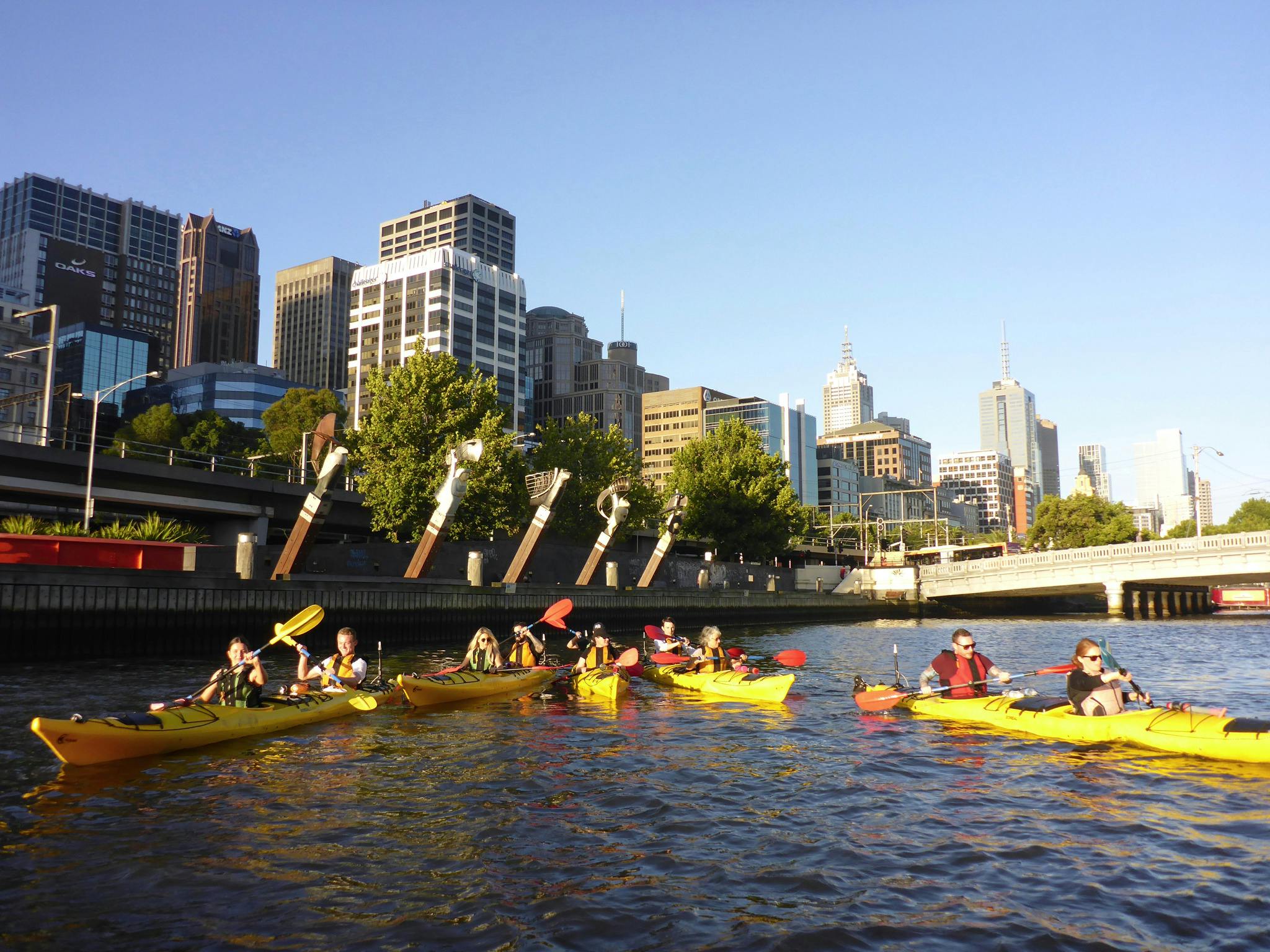 Melbourne City Twilight Kayak Tour