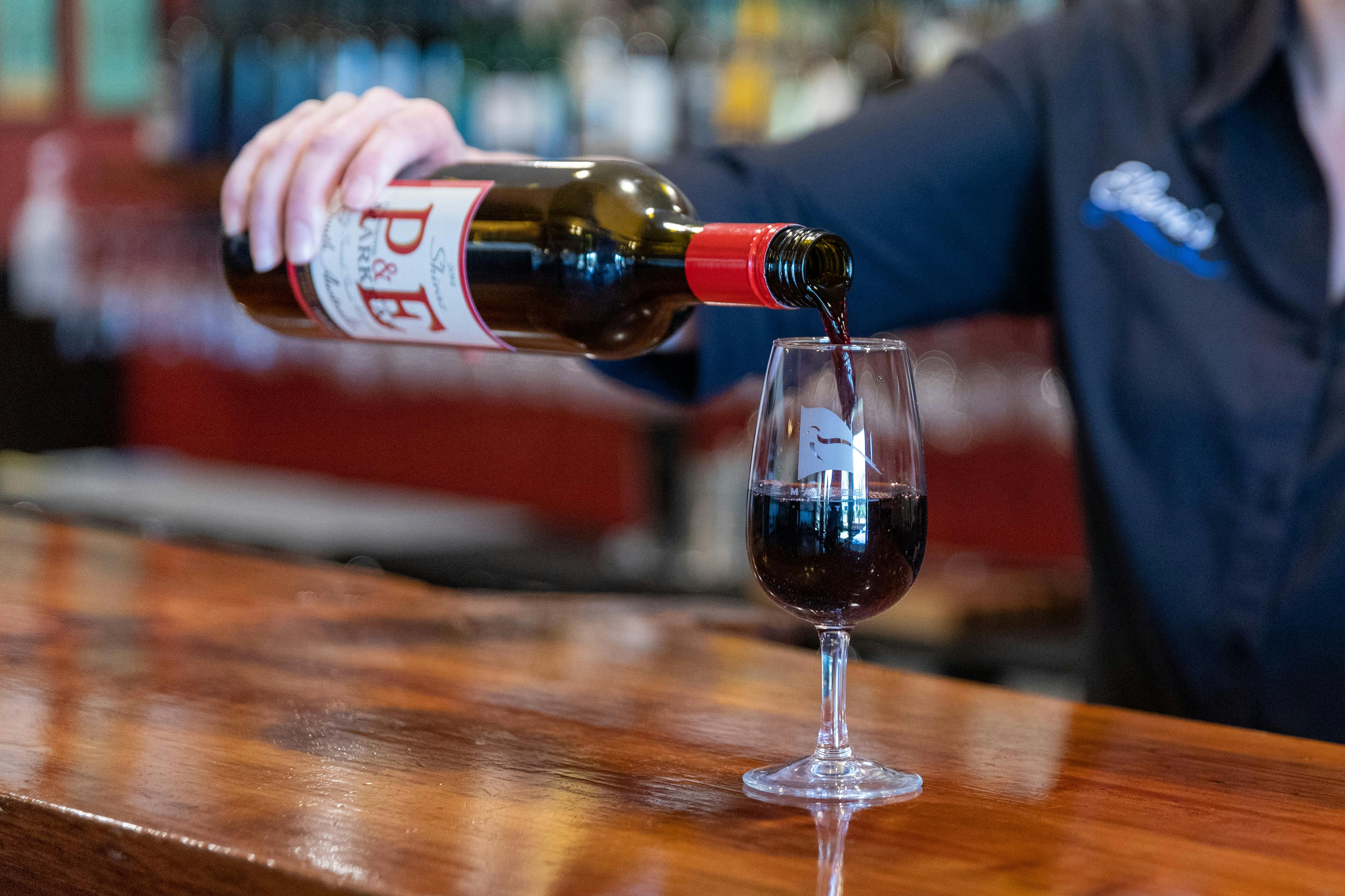 P & E Markeas Shiraz Tasting