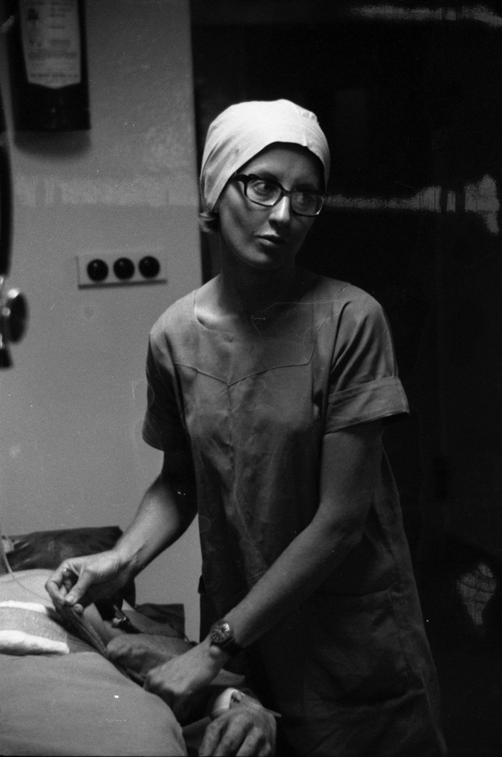 RAANC Theatre Sister, taken at the 1st AFH by Denis Stanley Gibbons in 1970.