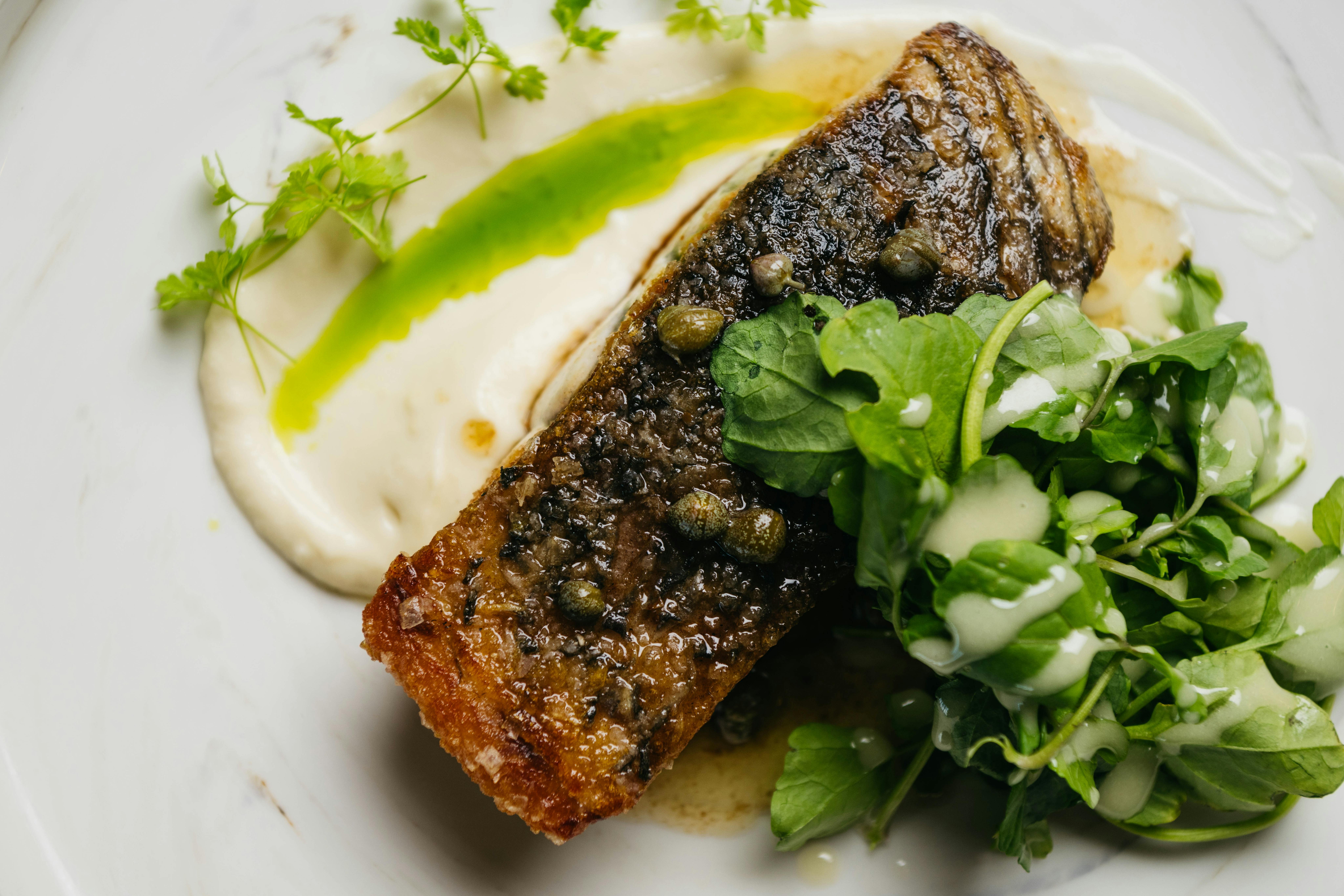 Bistro Manly의 생선 요리