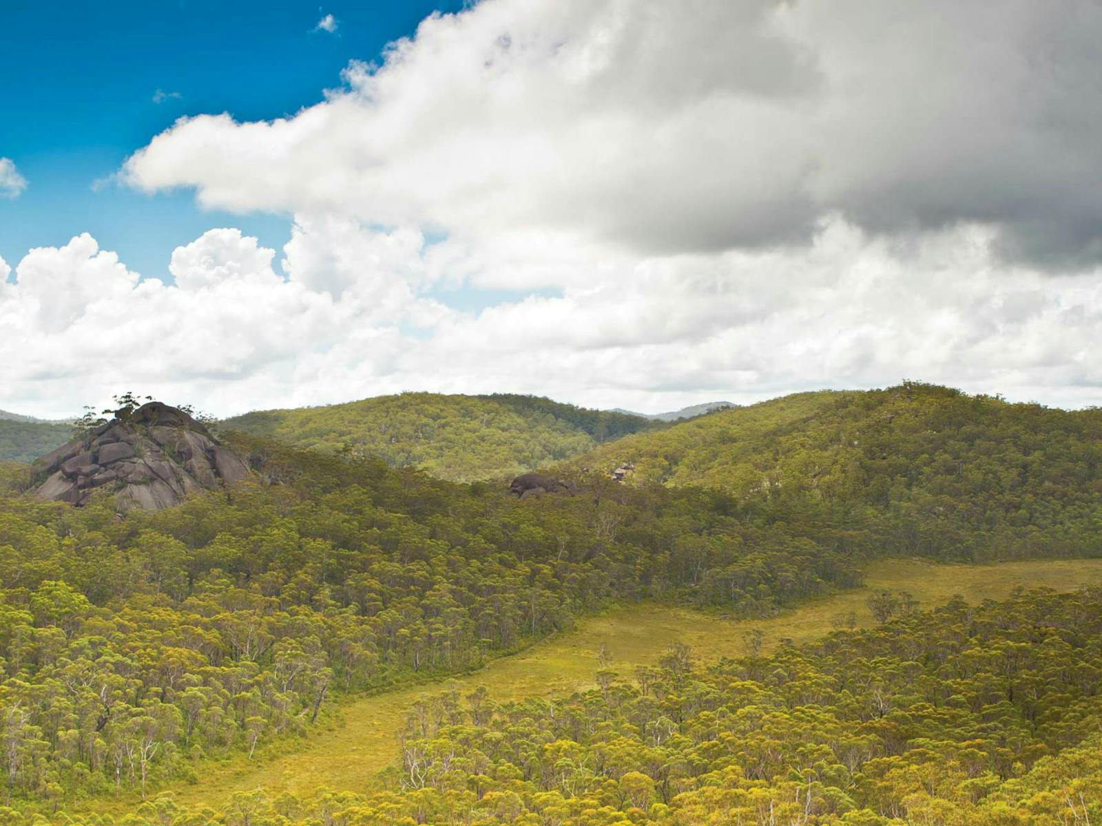 Dandahra Crags 步行道，直布罗陀山脉国家公园。照片：Rob Cleary/Seen Australia
