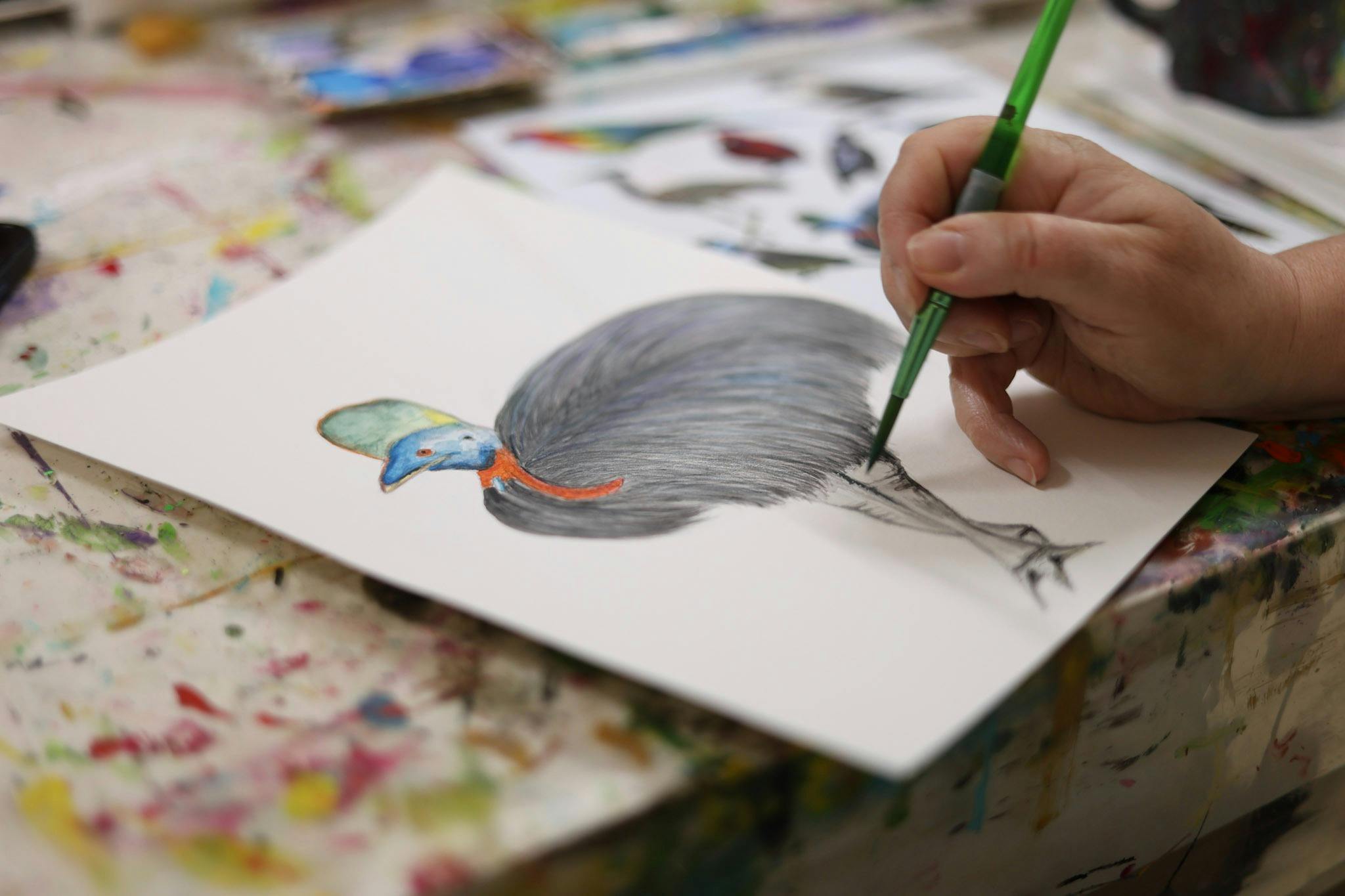 watercolour artworks