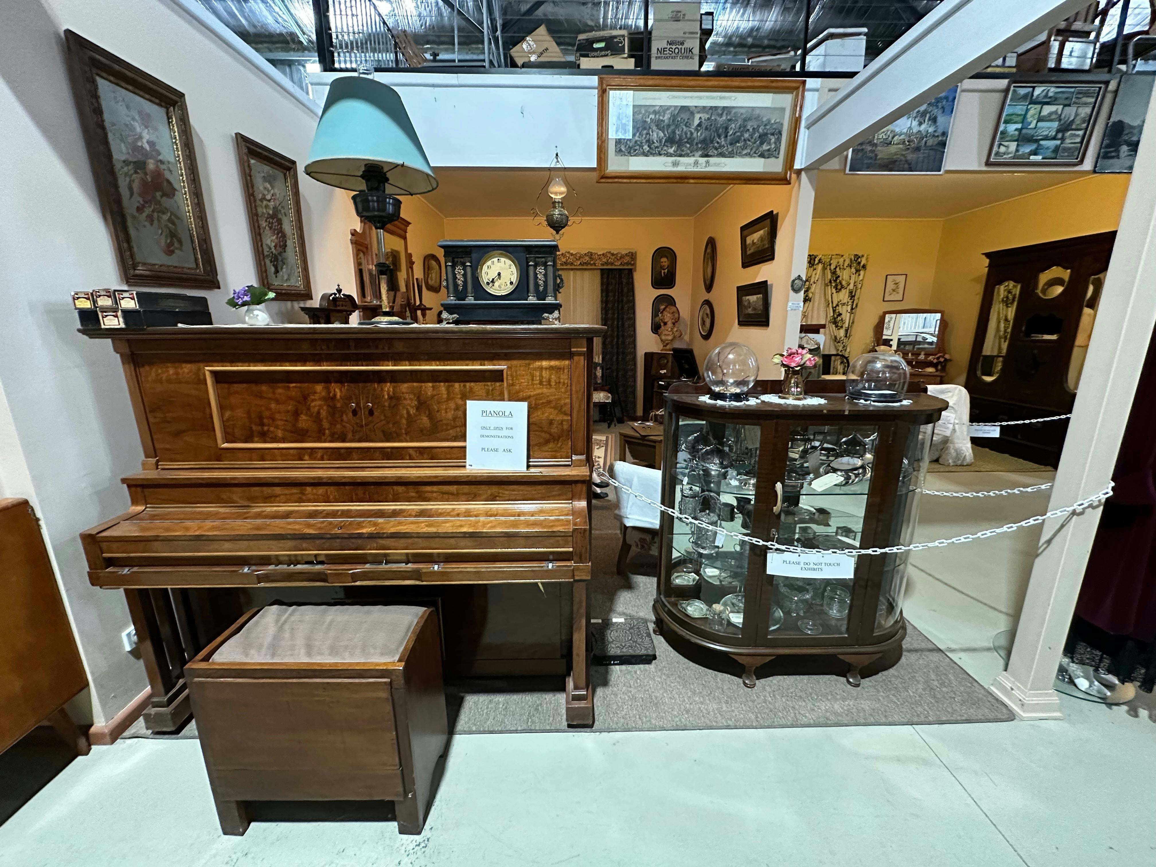 Piano in Museum