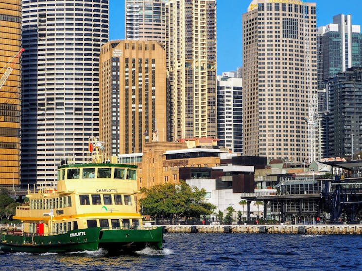 Ferry departing Circular Quay - Quay People tour, Local Travel Planner