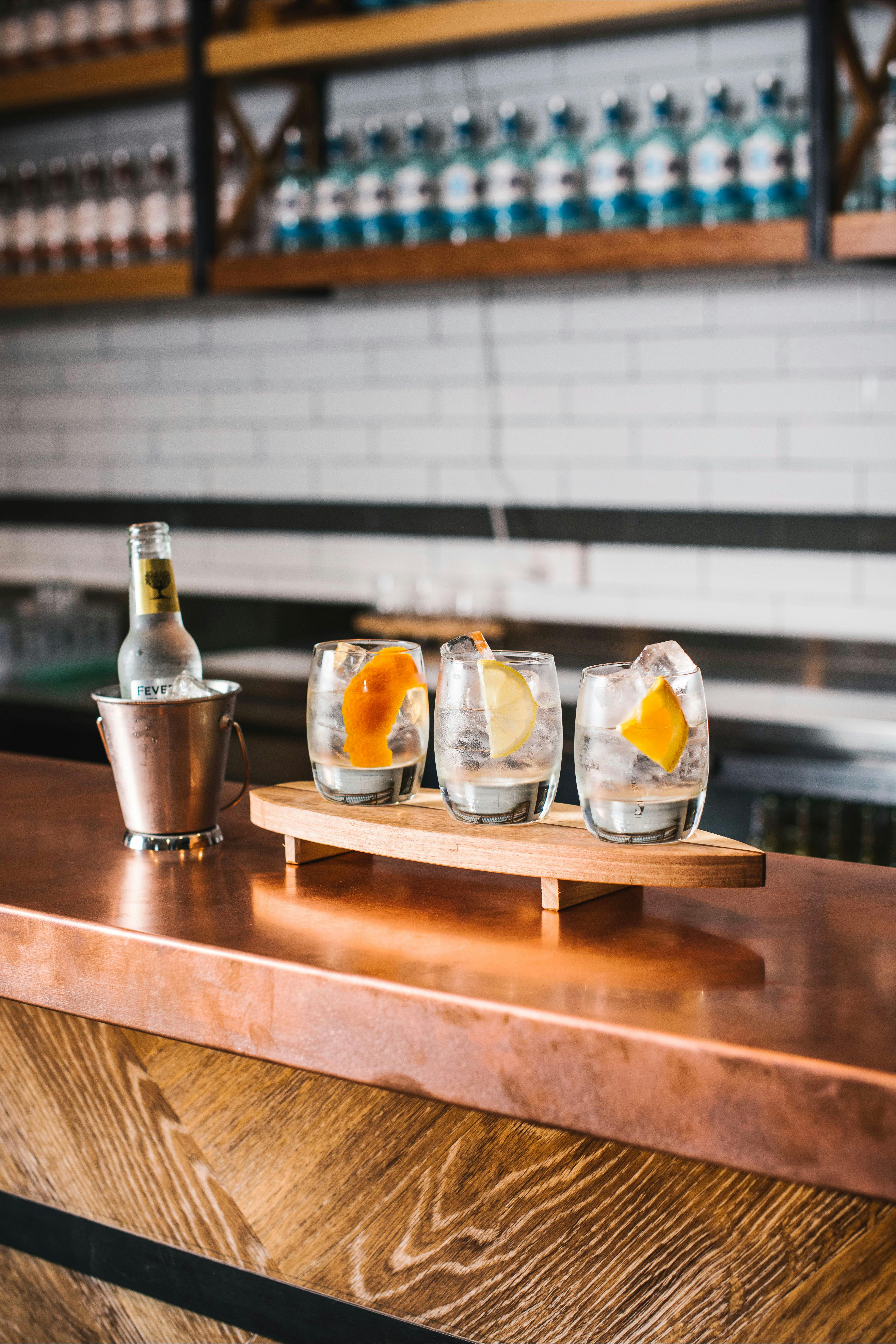 Manly Spirits Tasting and Tonic Flight