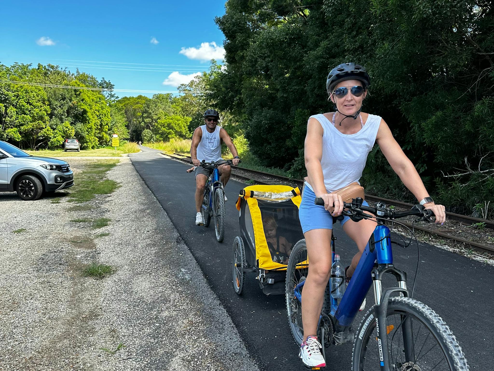 Families can also partake with tag along chariot, bikes and baby seats available with Better By Bike