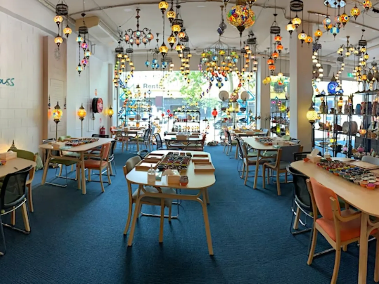 Mosaic Table Lamp Workshop