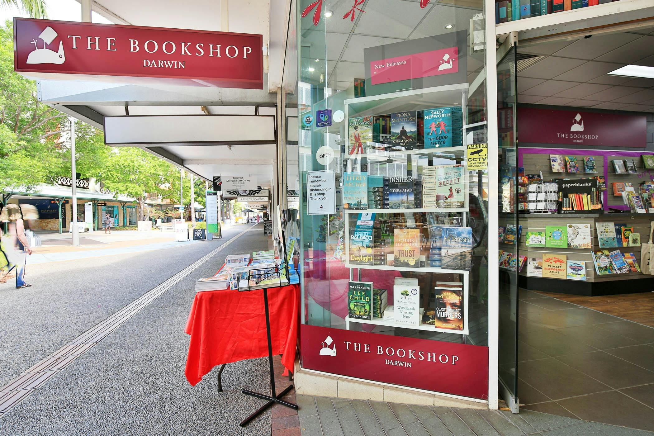 Entrance to the Bookshop Darwin