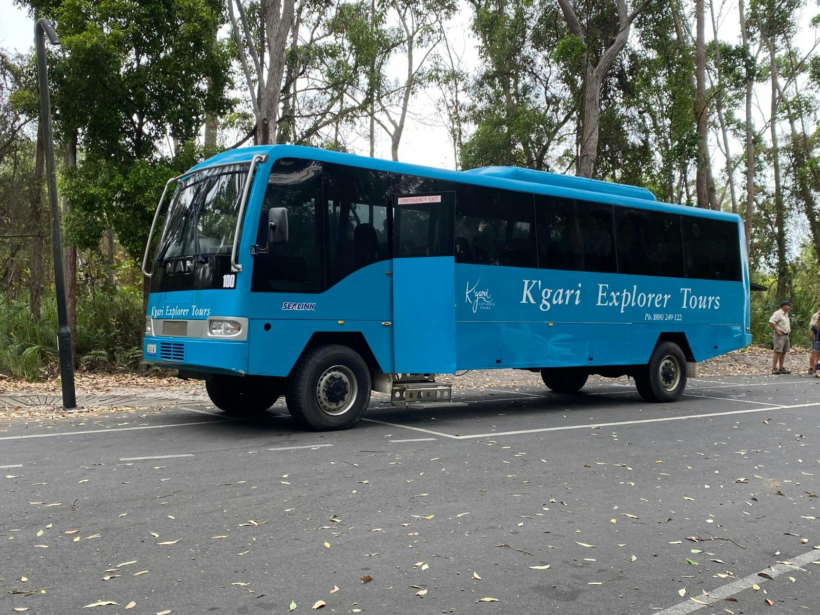 K'gari Explorer Tours Coach, K'gari Fraser Island