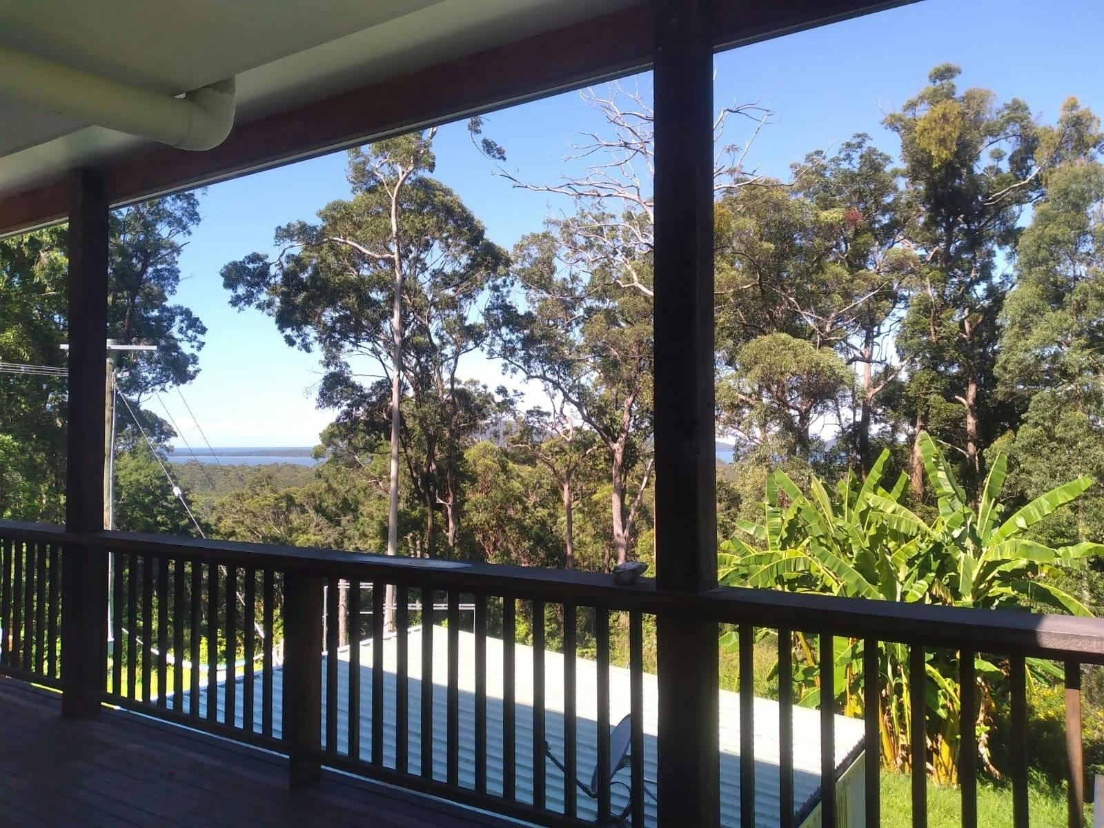 the deck