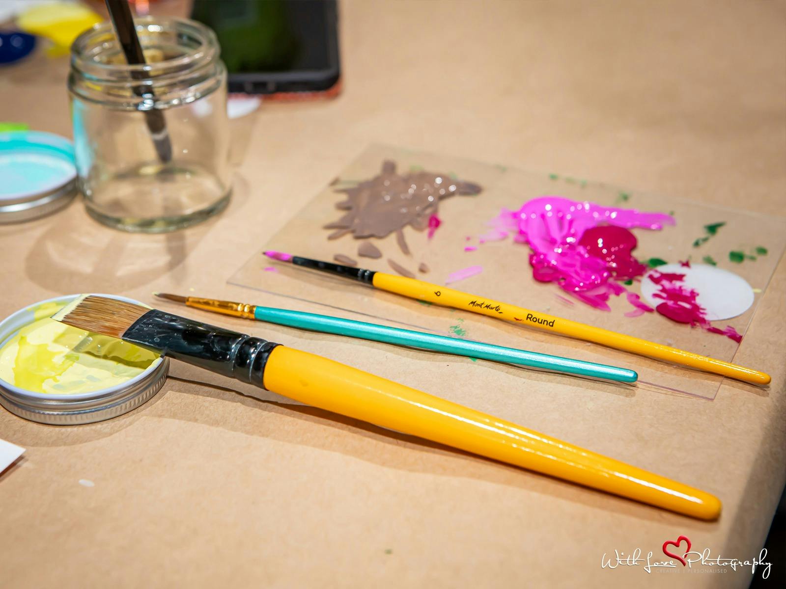 Paint and Sip event at Zema Estate for the Penola Coonawarra Arts Festival