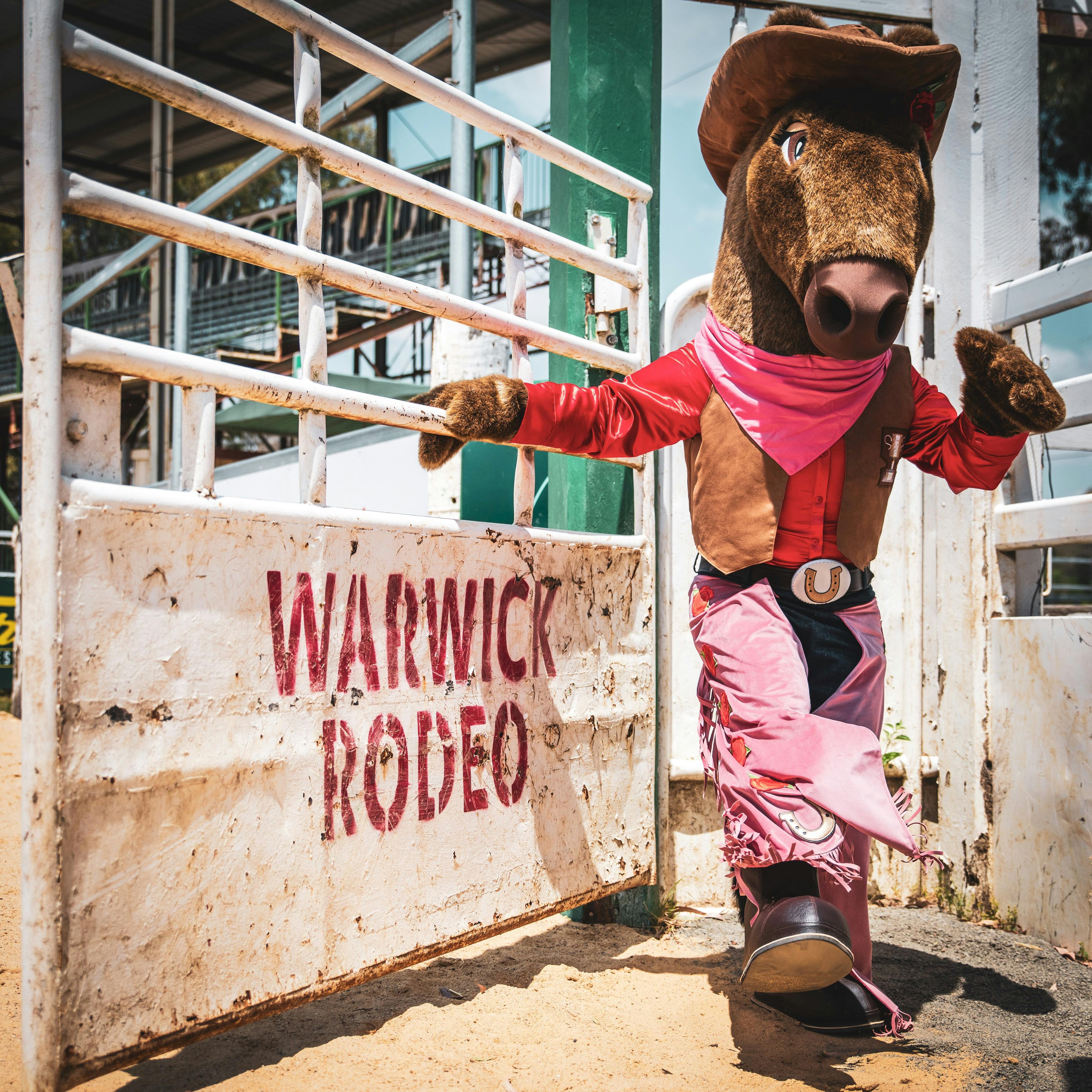 Warwick Rodeo Mascot - Gertie