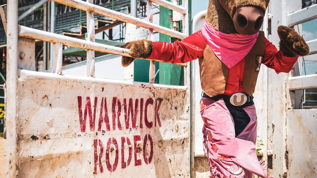 Warwick Rodeo Mascot - Gertie