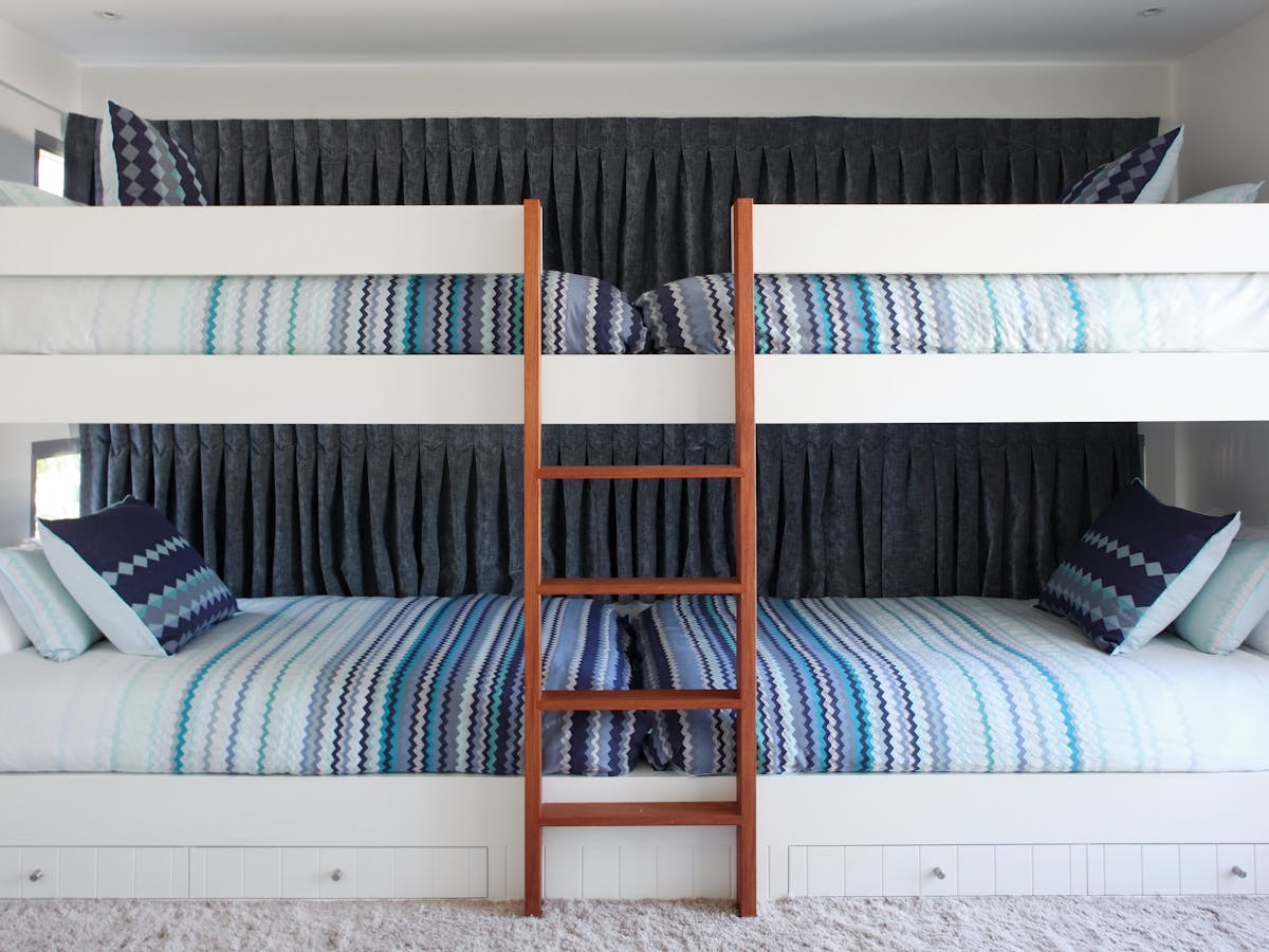 Bedroom: Bunk Room with 4 king singles