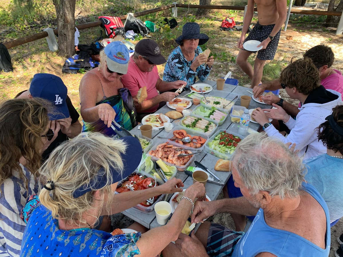 Buffet Lunch Lizard Island