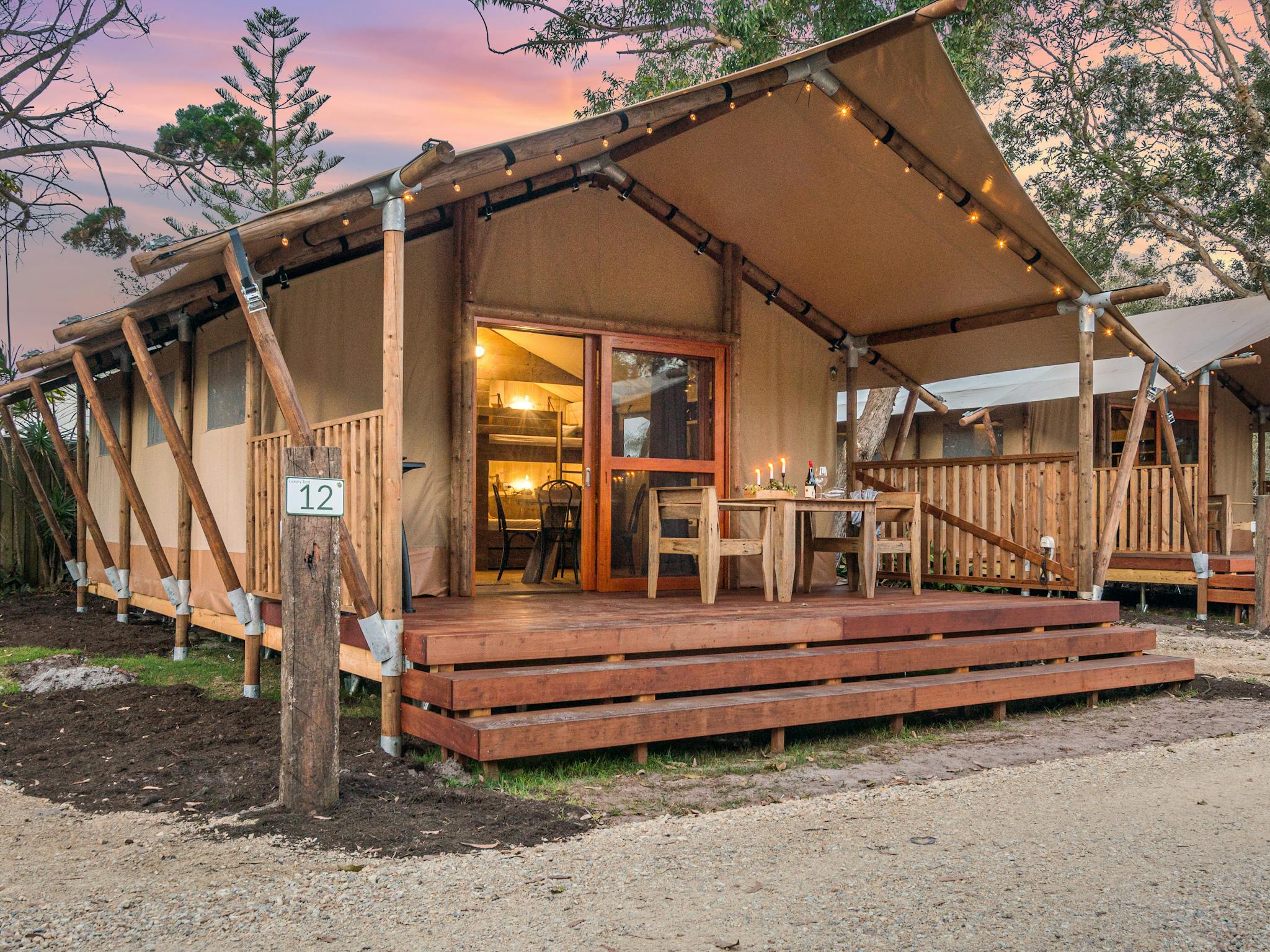 Couples Retreat Glamping at Ballina Beach Nature Resort