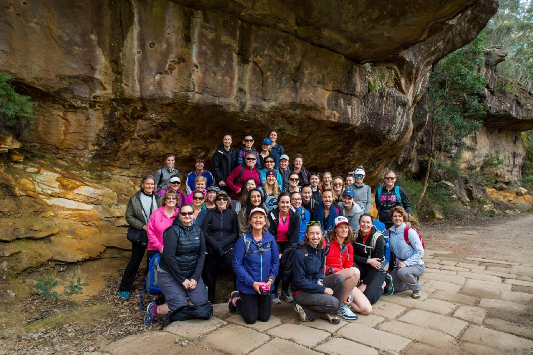 Women Want Adventure Group Photo, Royal National Park