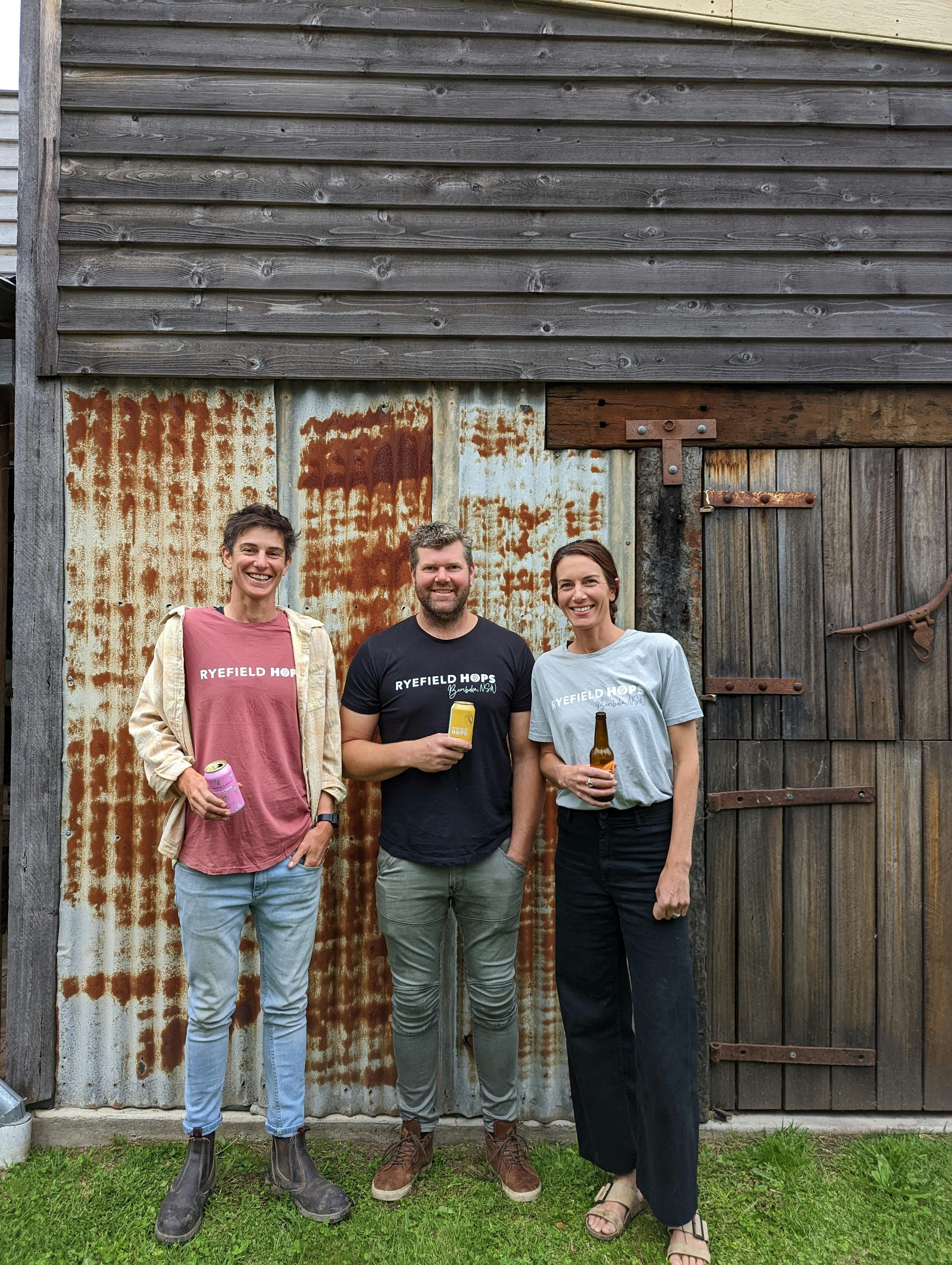 Ryefield Hops - Dine in the Bines