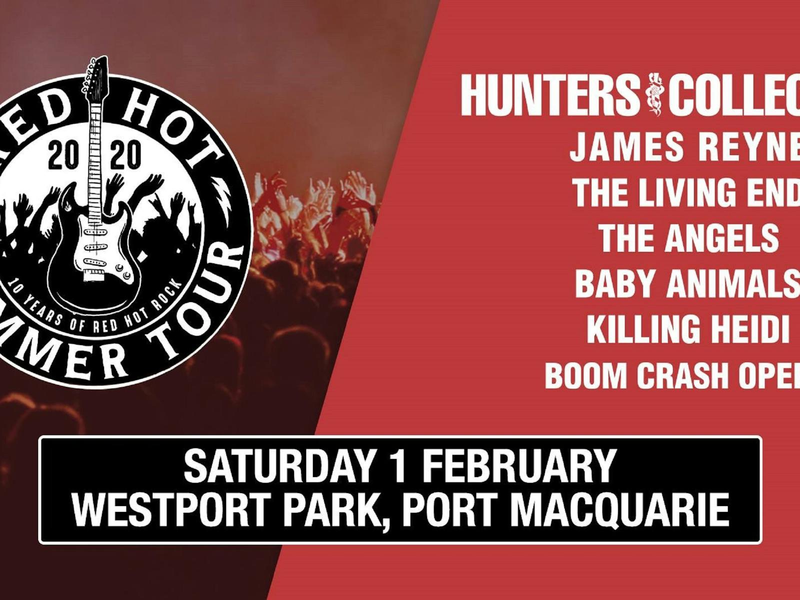 Image for Red Hot Summer Tour Port Macquarie