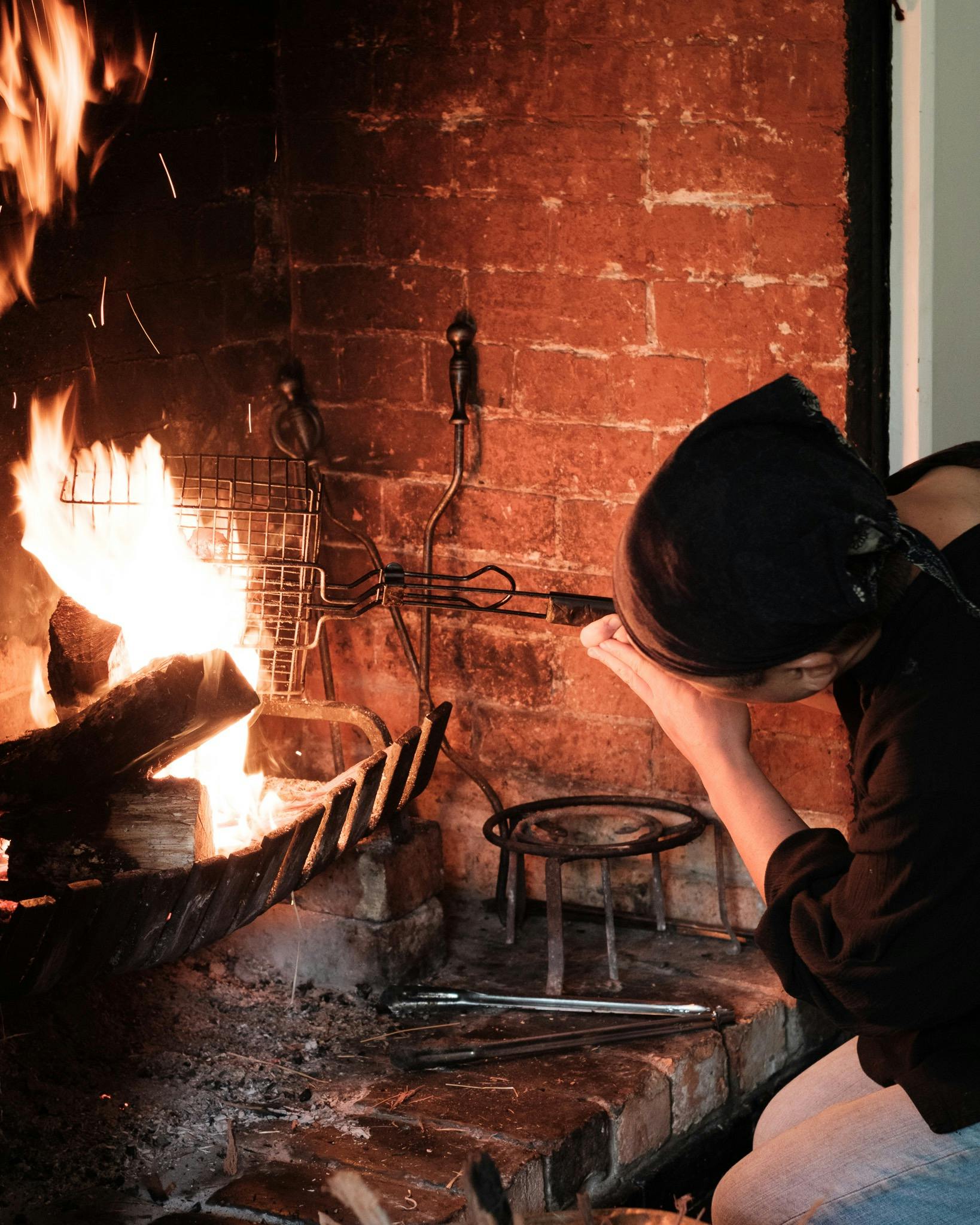 Chef's Table and live Woodfire grill
