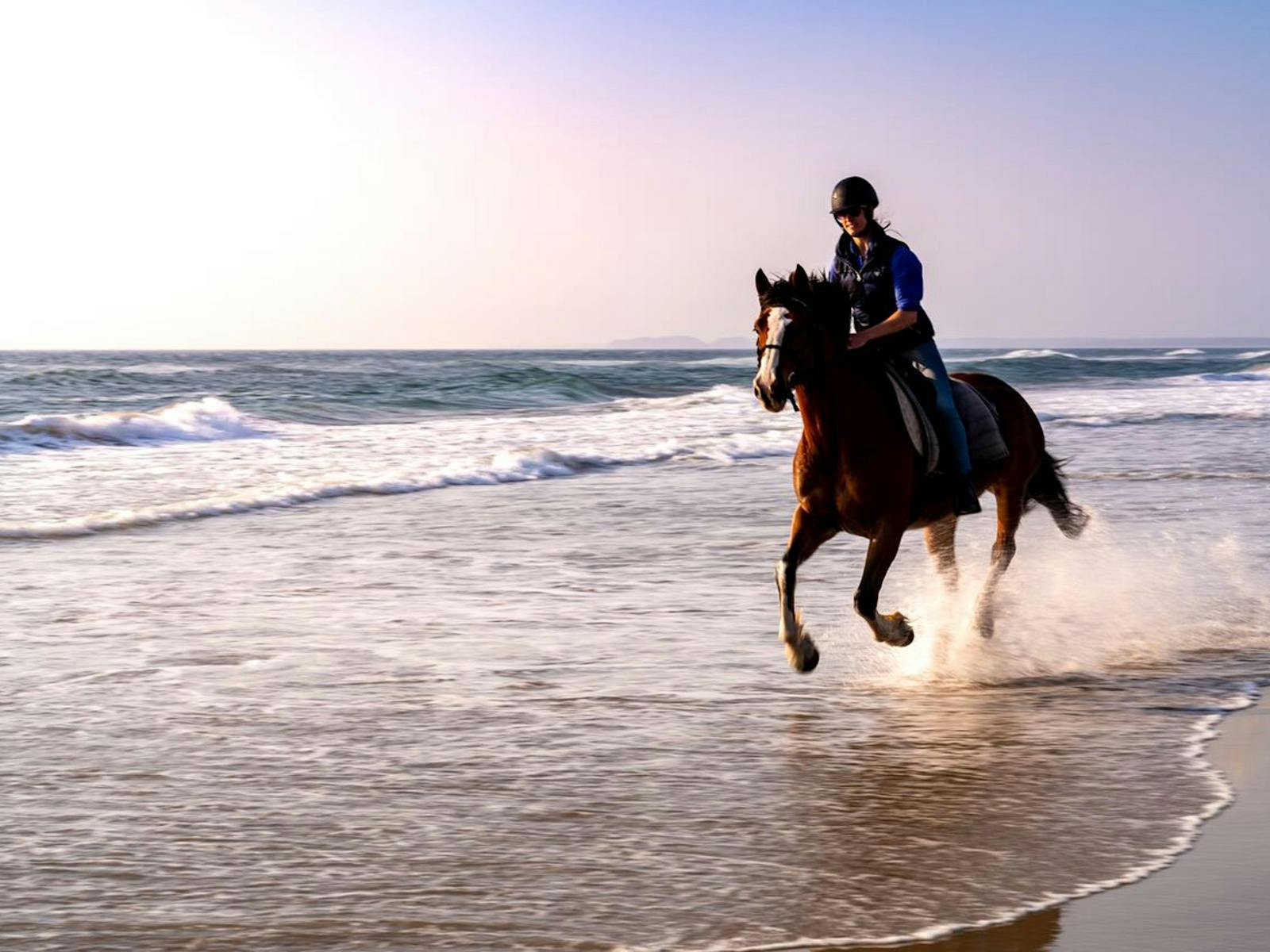 Beach canter at 7 Mile Beach