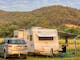 Valley View Caravan Park Camping with mountain surroundings