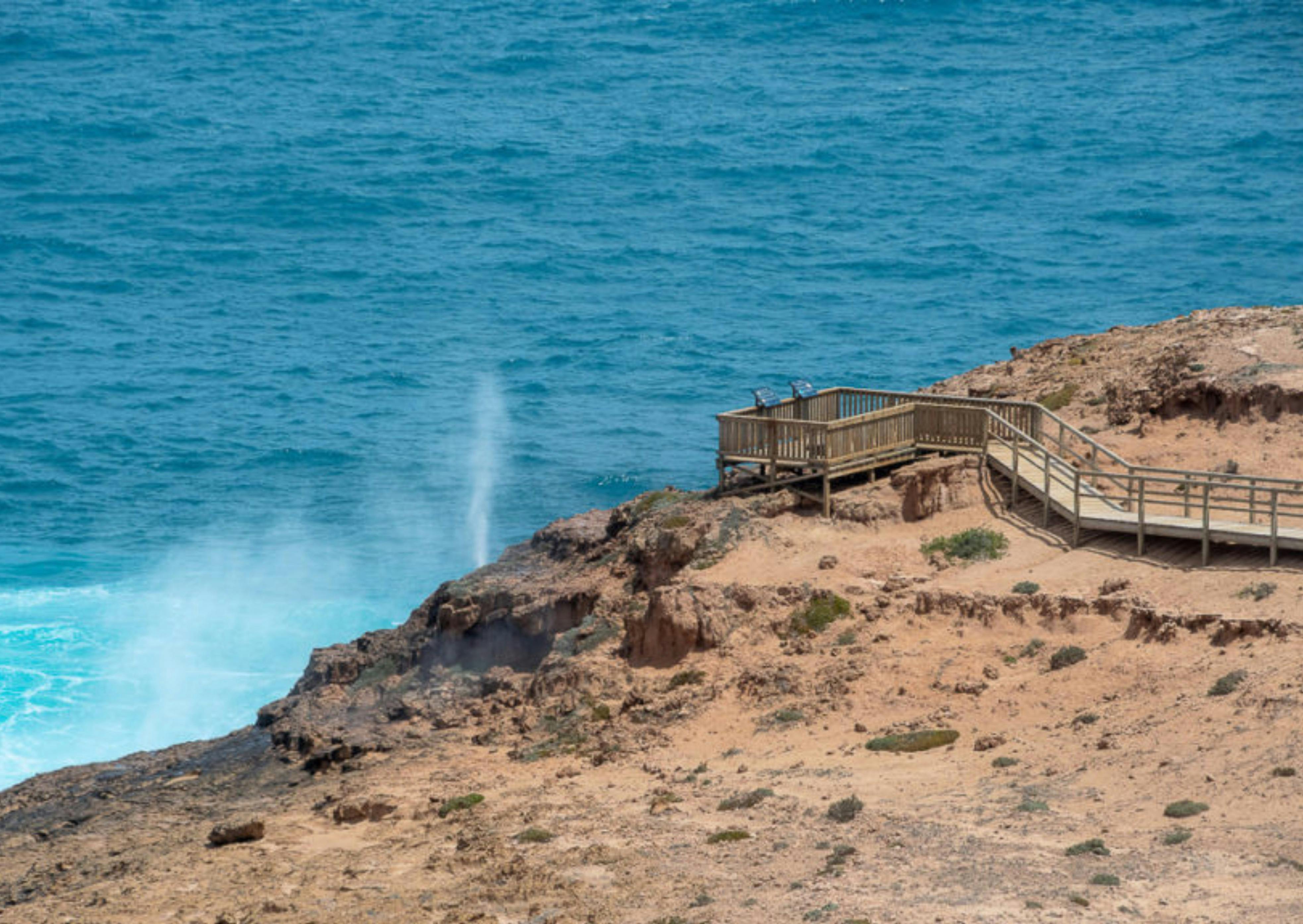 Whistling Rocks and the Blowholes