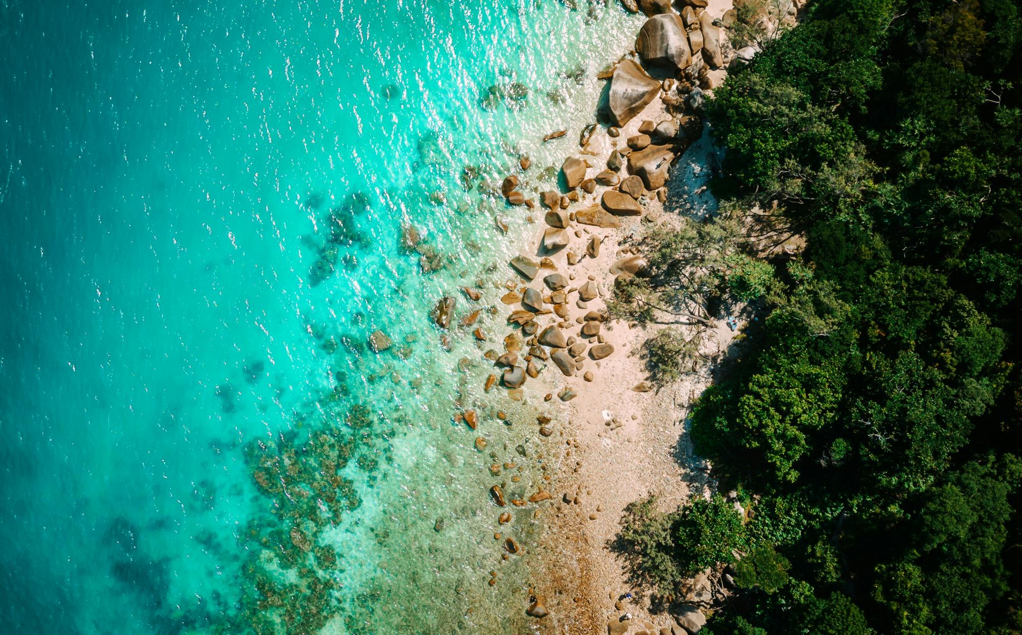 Fitzroy Island Drone