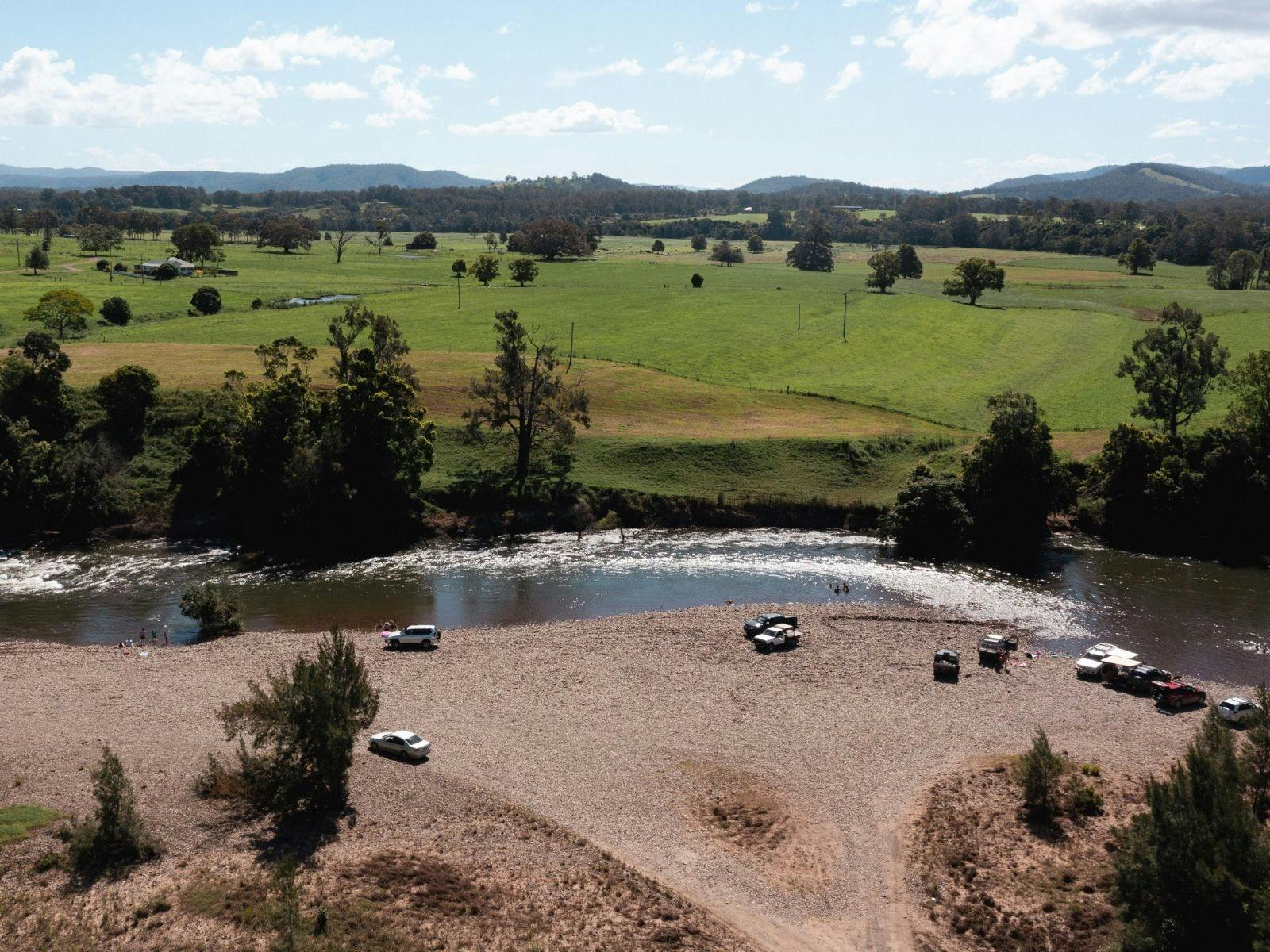 Skip some stones at near by Koree Island