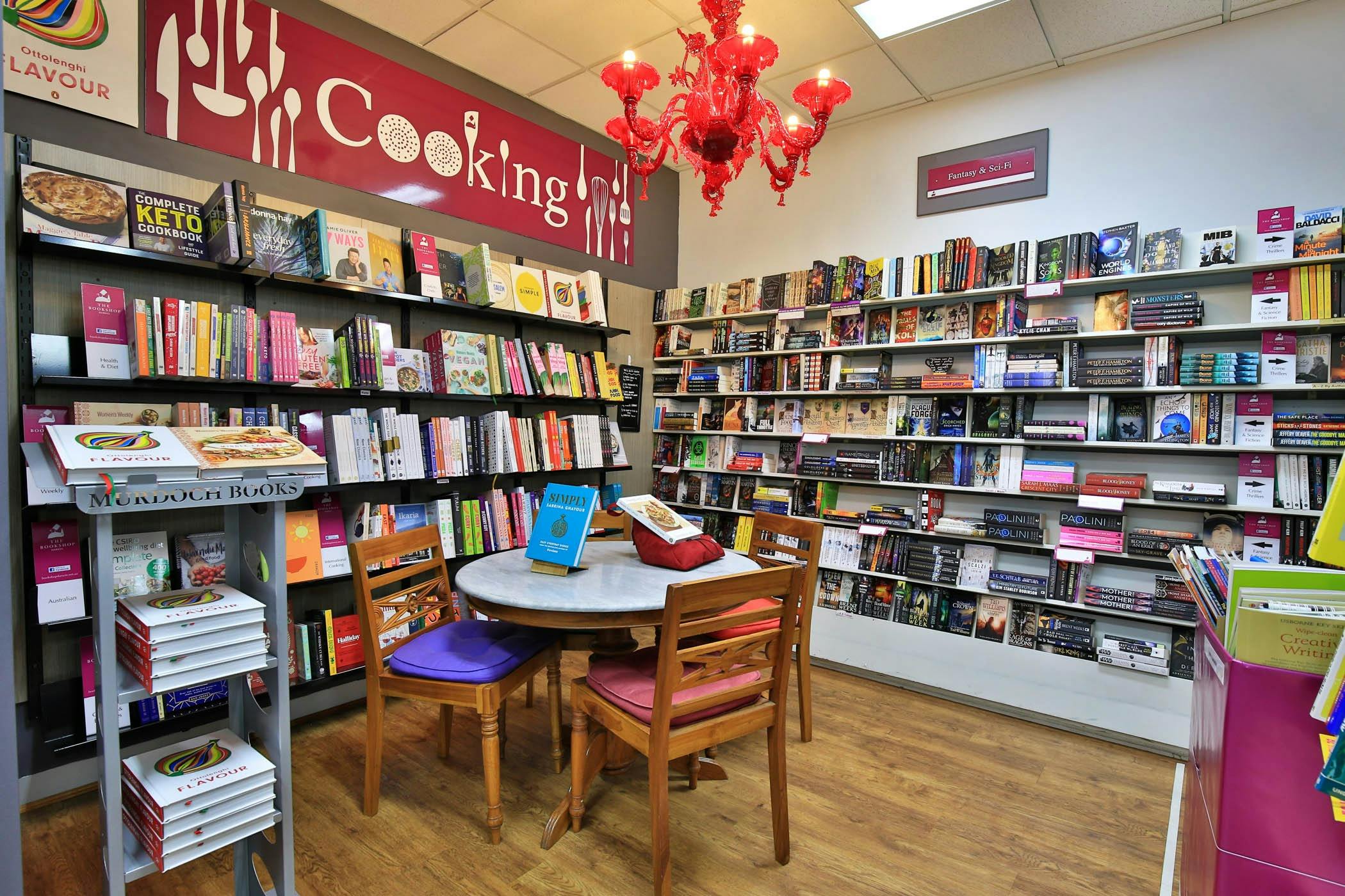 A cosy reading nook!