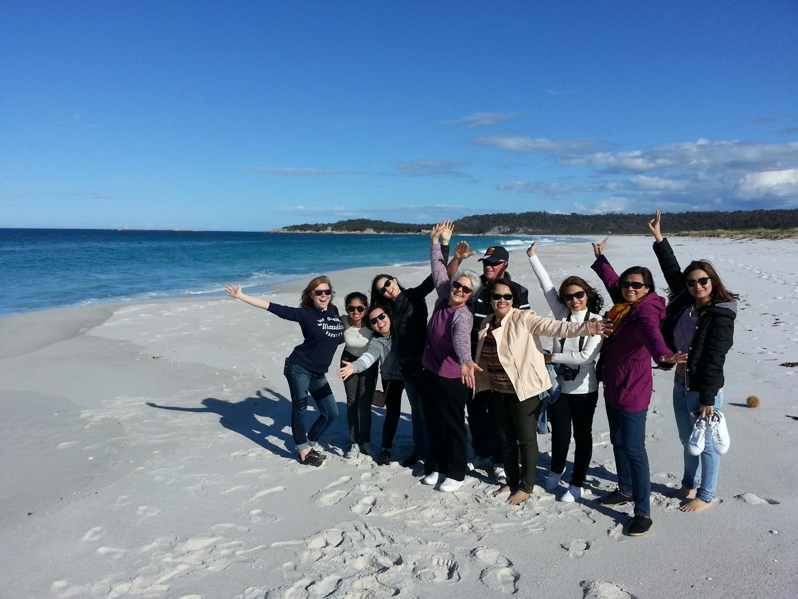 Taylor's Beach at the Bay of Fires