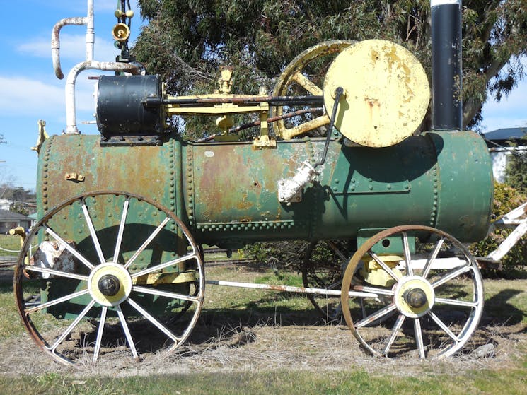 District museum tractor