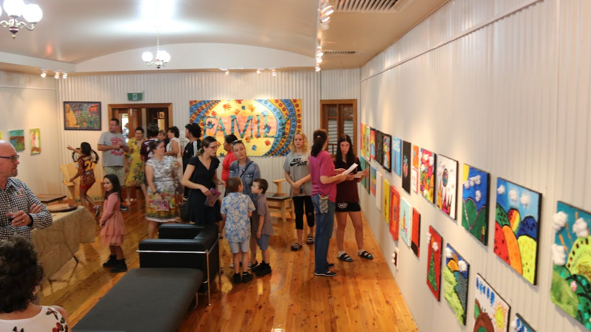 Enjoy the Art in our beautiful Art Gallery .