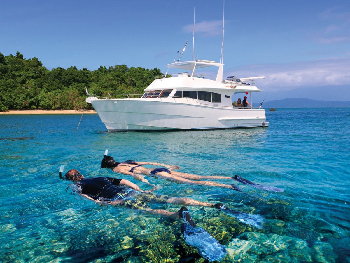 Snorkel the pristine waters of the Northern Great Barrier Reef