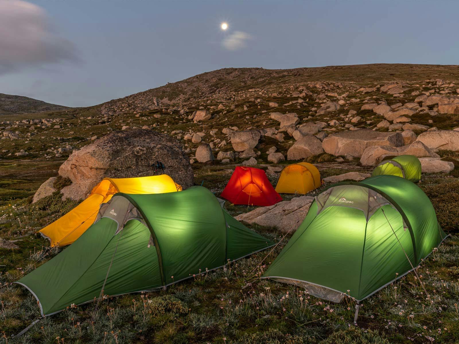 Camping in the Australian Highcountry