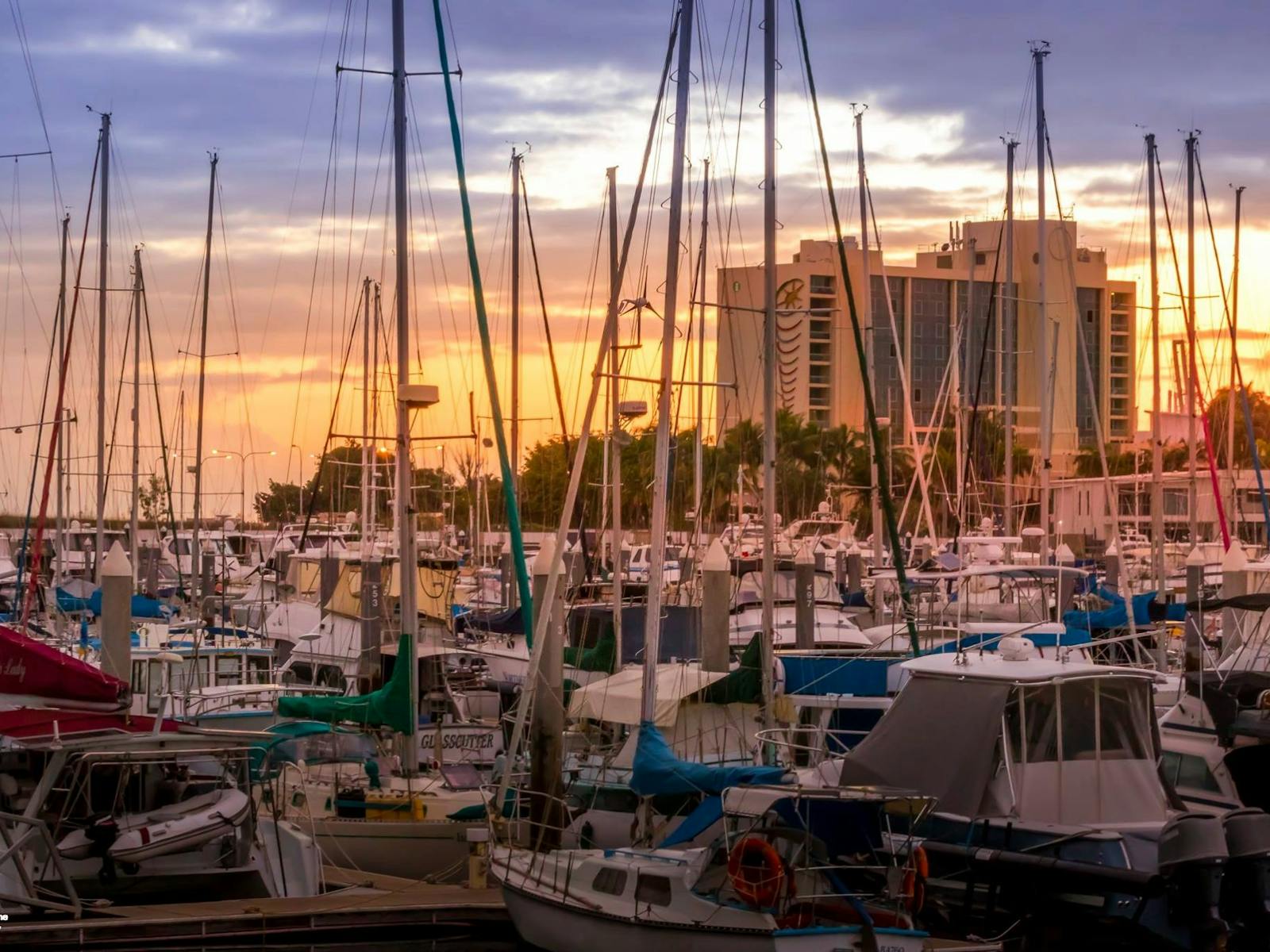 Marina Sunrise looking towards Casino Marina Sunrise looking towards Casino